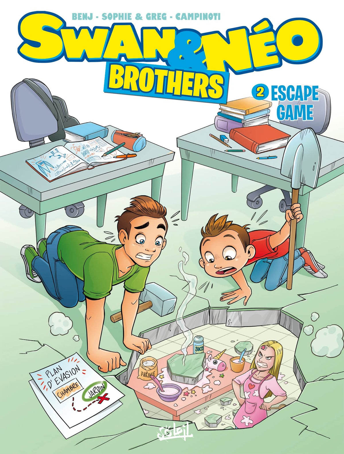 Swan et Néo - Brothers T02: Escape game 9782302094901
