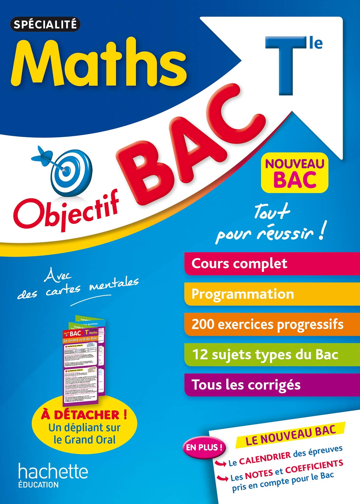 Objectif Bac - Spécialité Maths Term 9782017123477