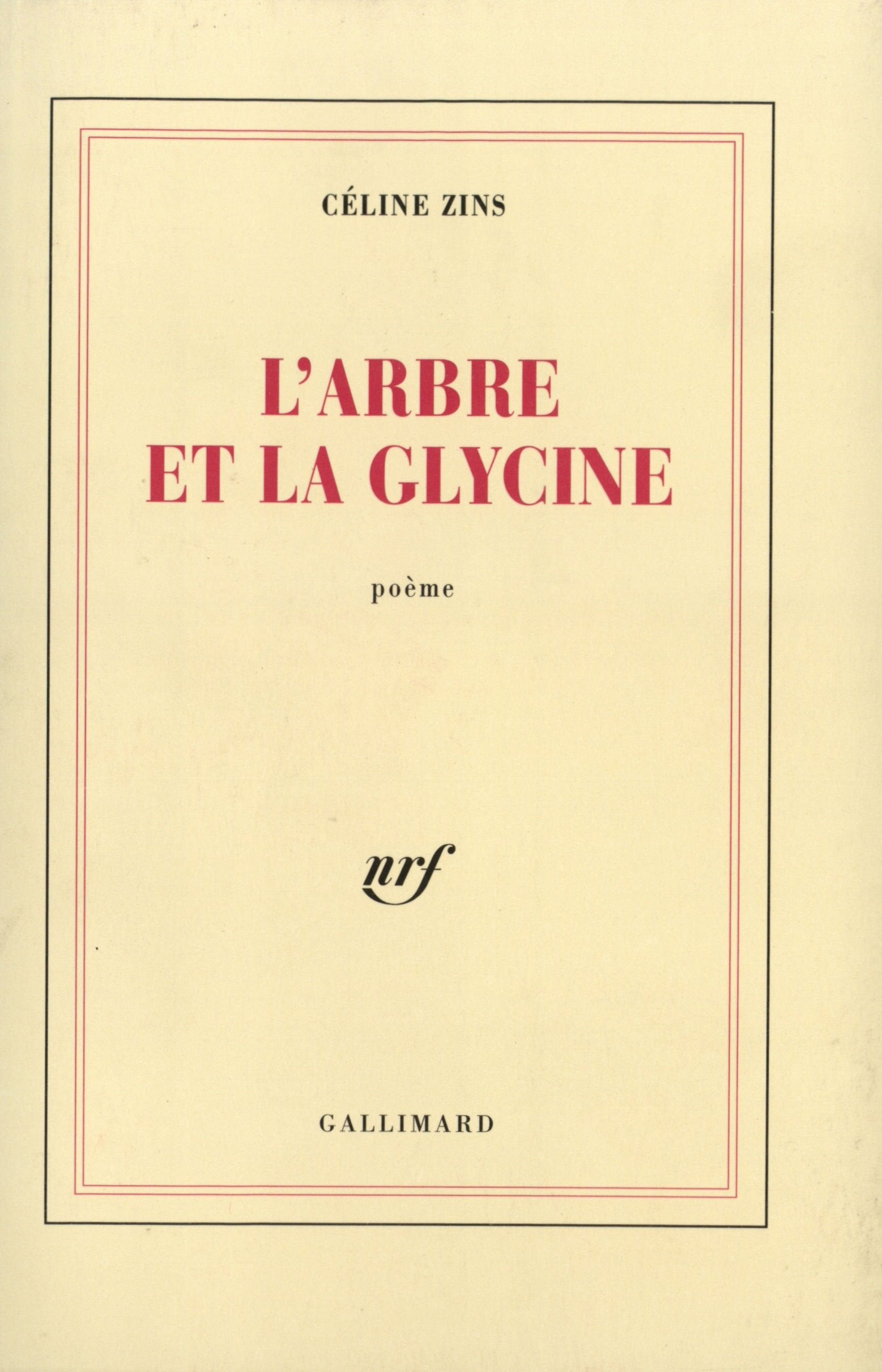 L'arbre et la glycine 9782070724475