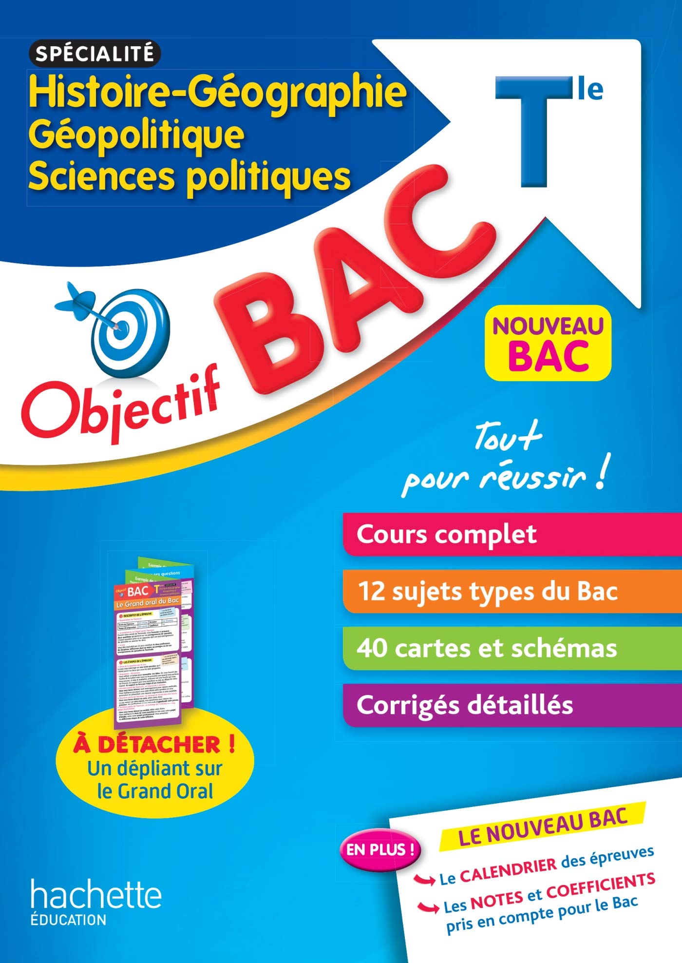 Objectif Bac - Spécialité Histoire-Géographie, Géopolitique, Sc. Politiques Term 9782017873525