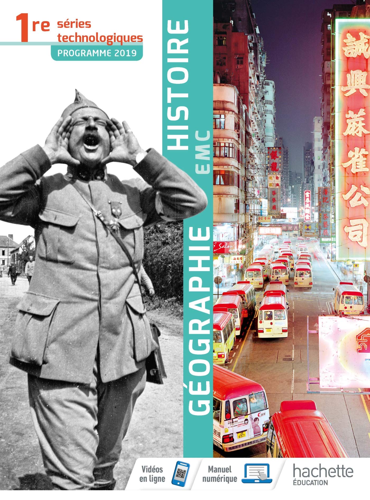 Histoire-Géographie-EMC 1re séries technologiques - Livre élève - Éd. 2019 9782017041887