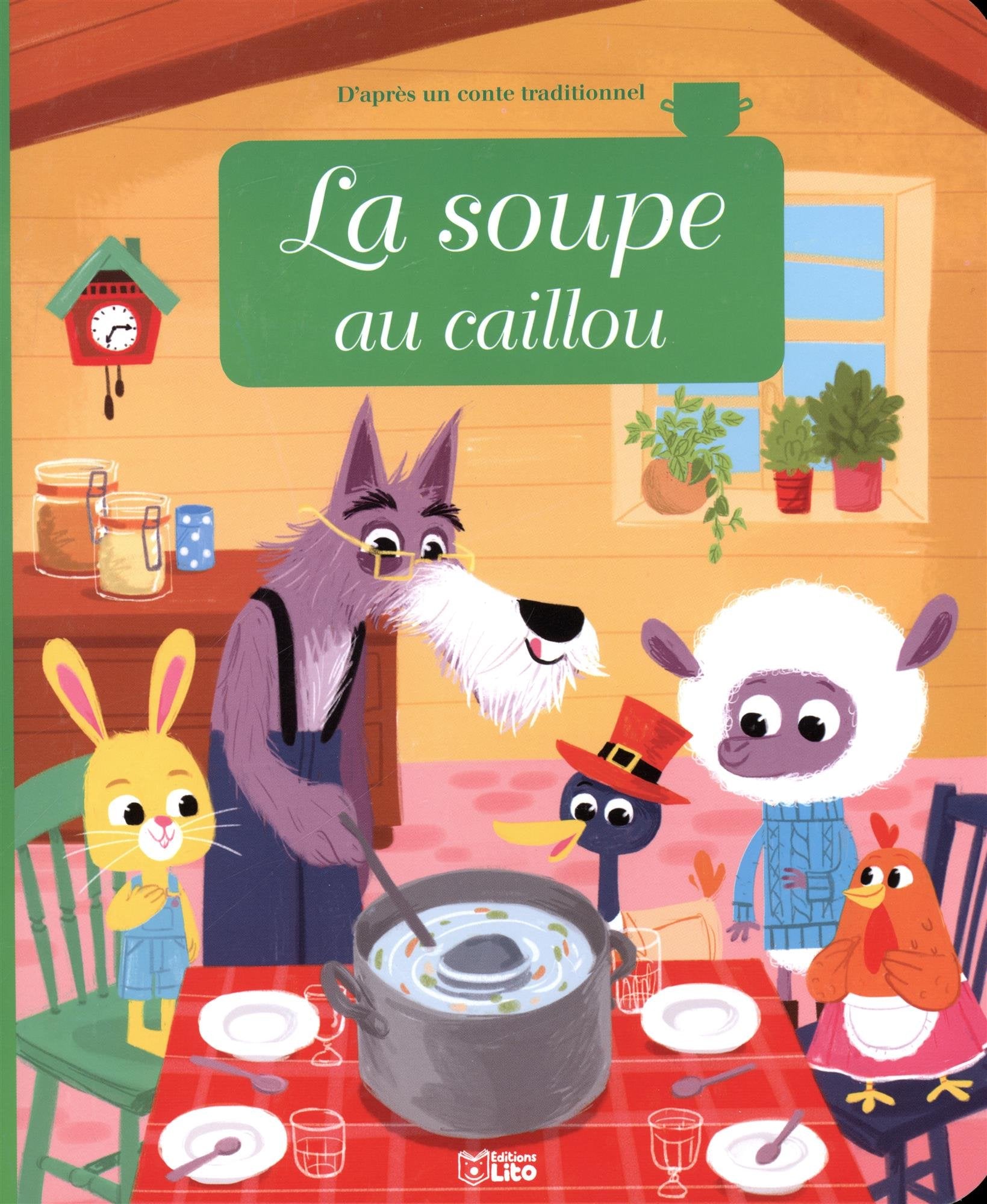 Minicontes classiques: La soupe au caillou - Dès 3 ans 9782244404684