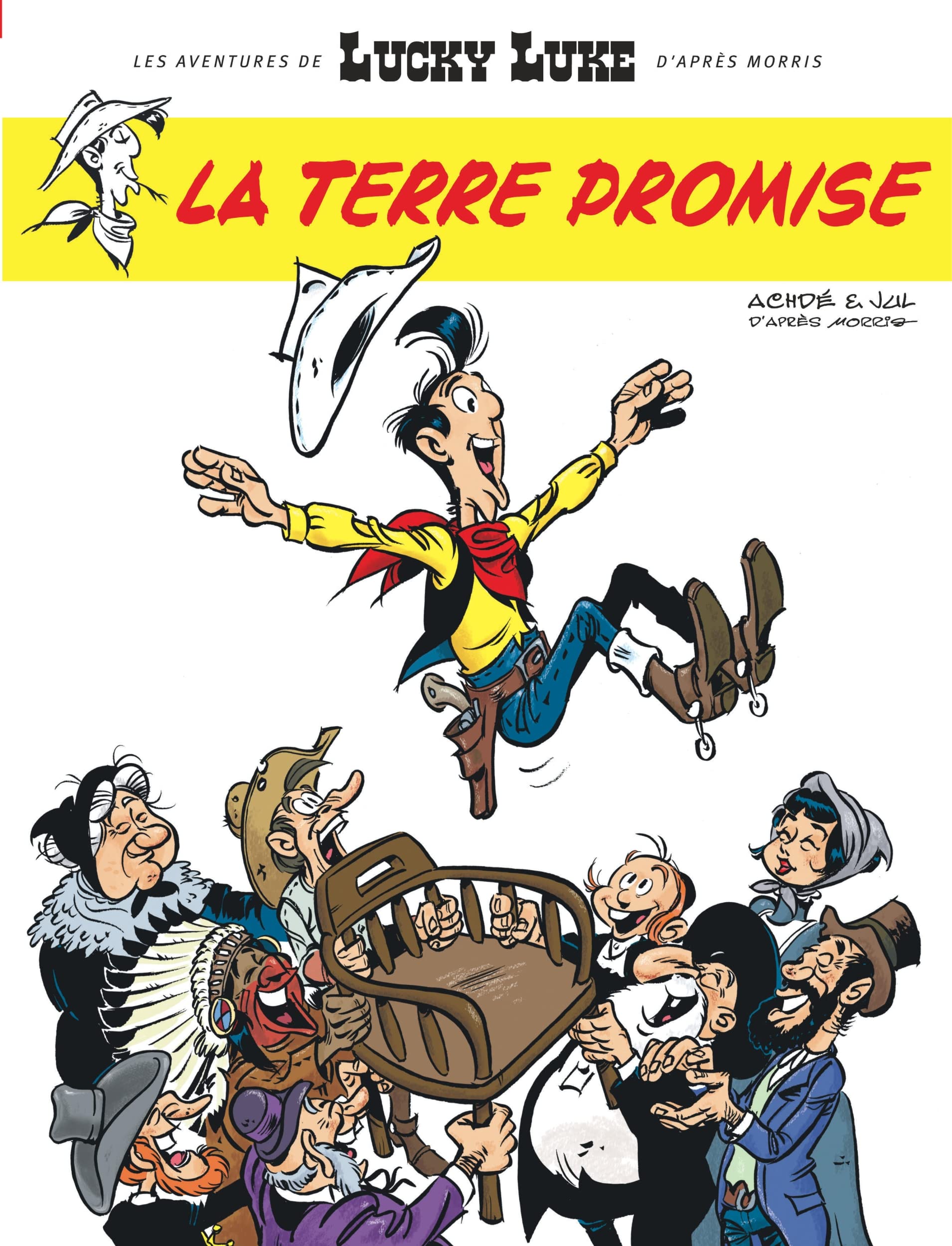 Les Aventures de Lucky Luke d'après Morris - Tome 7 - La Terre promise 9782884713696