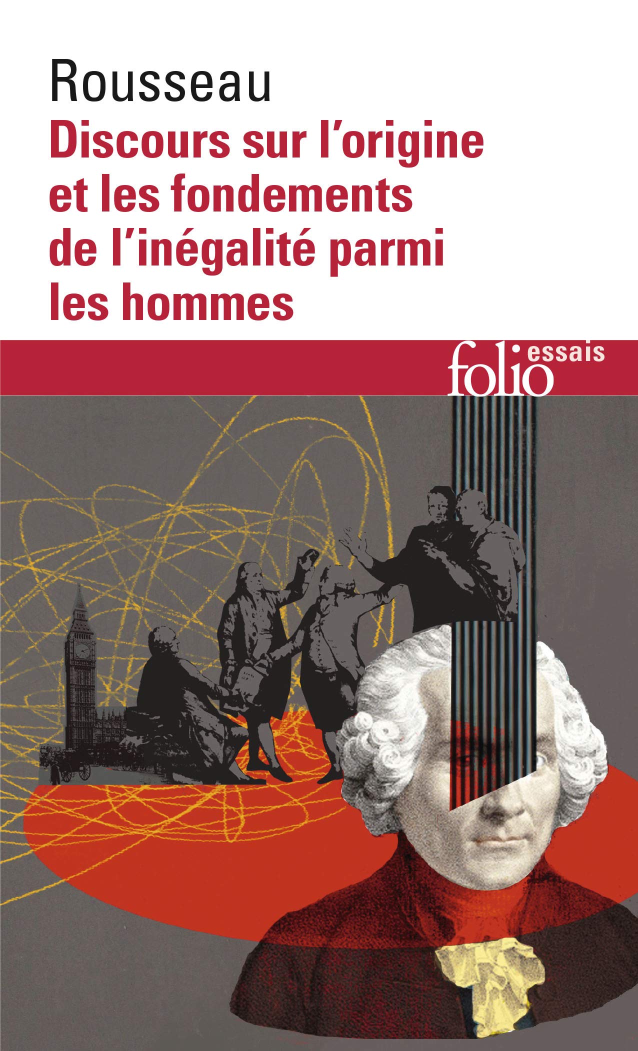 Discours sur l'origine et les fondements de l'inégalité parmi les hommes 9782070325412