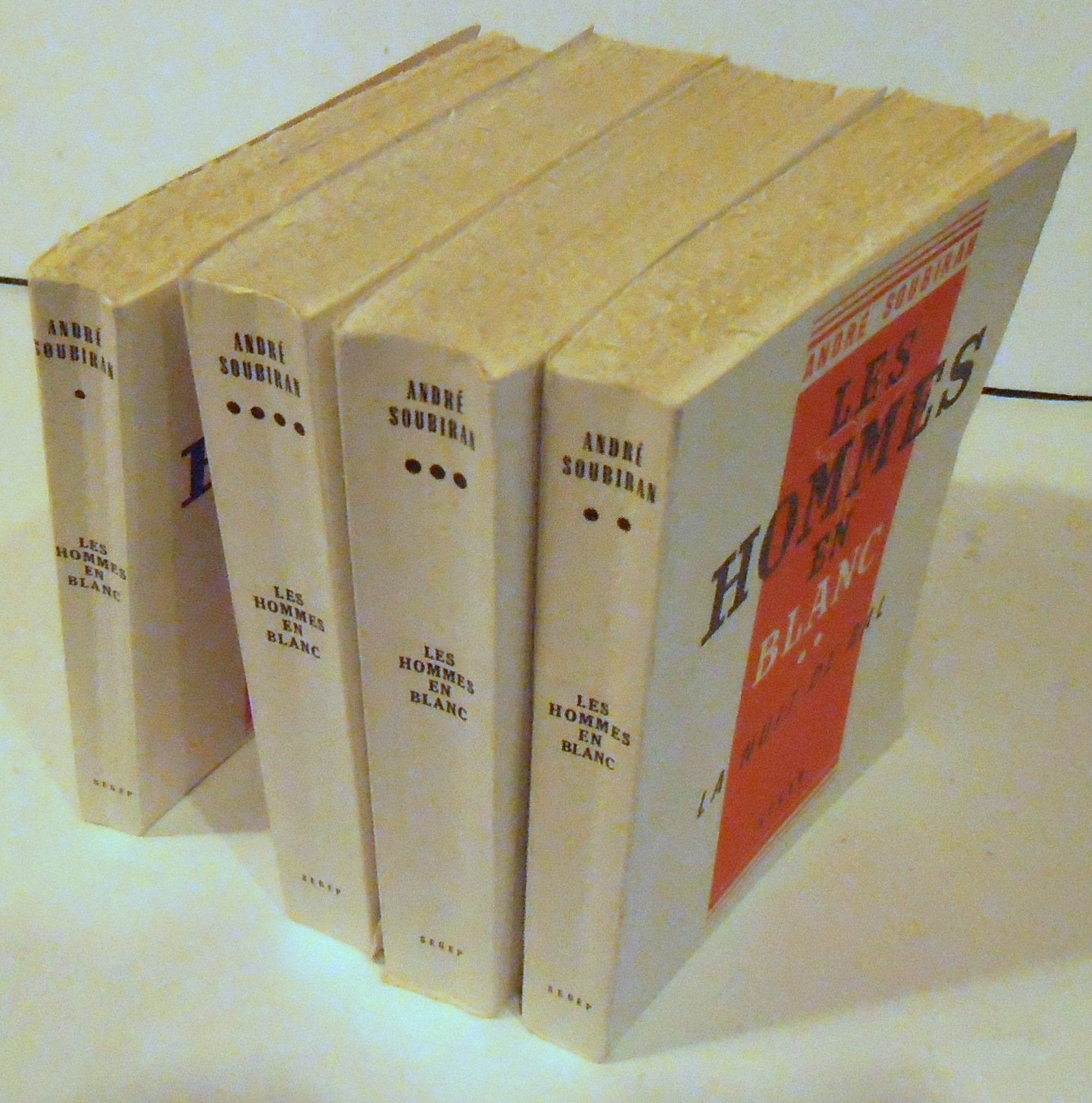 Les hommes en blanc - tomes I à IV 