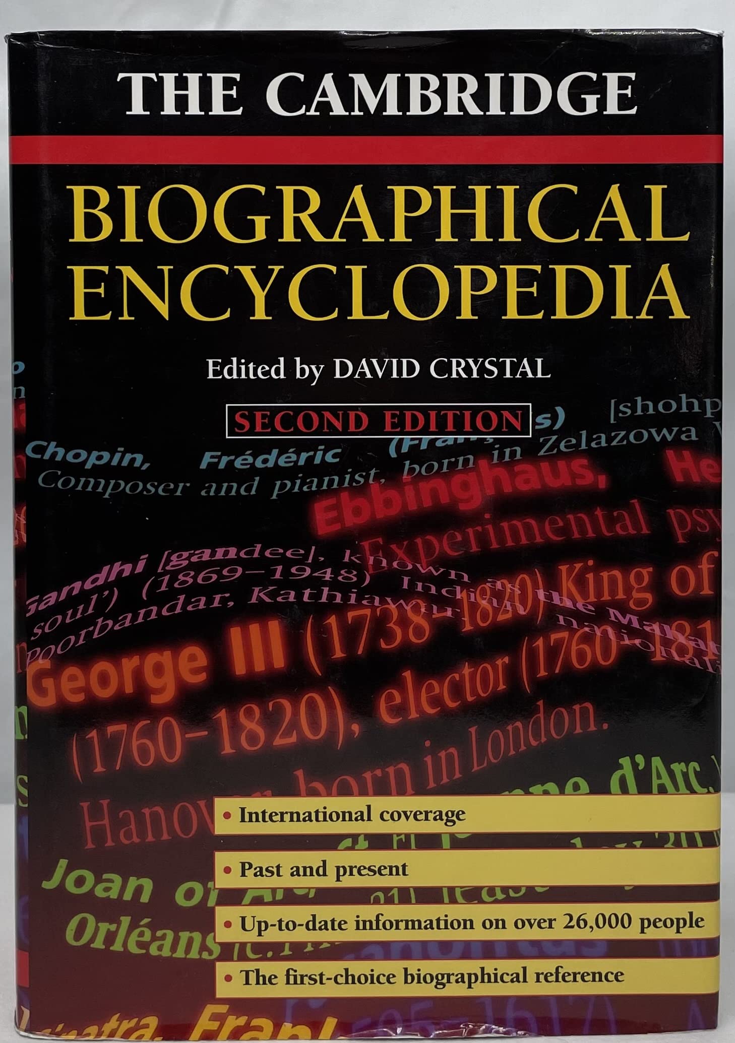The Cambridge Biographical Encyclopedia 9780521630993