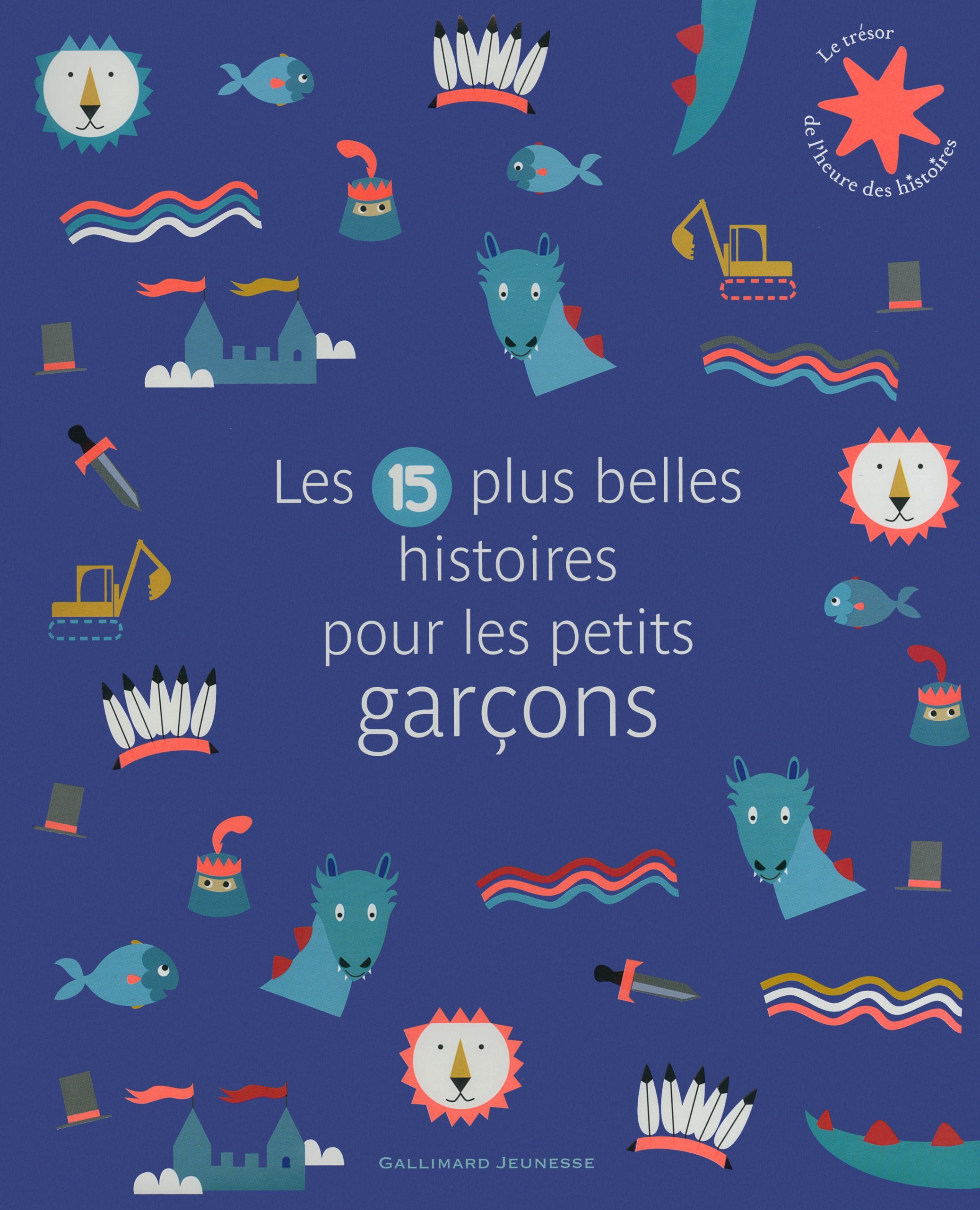 Les 15 plus belles histoires pour les petits garçons - De 3 à 7 ans 9782070659227