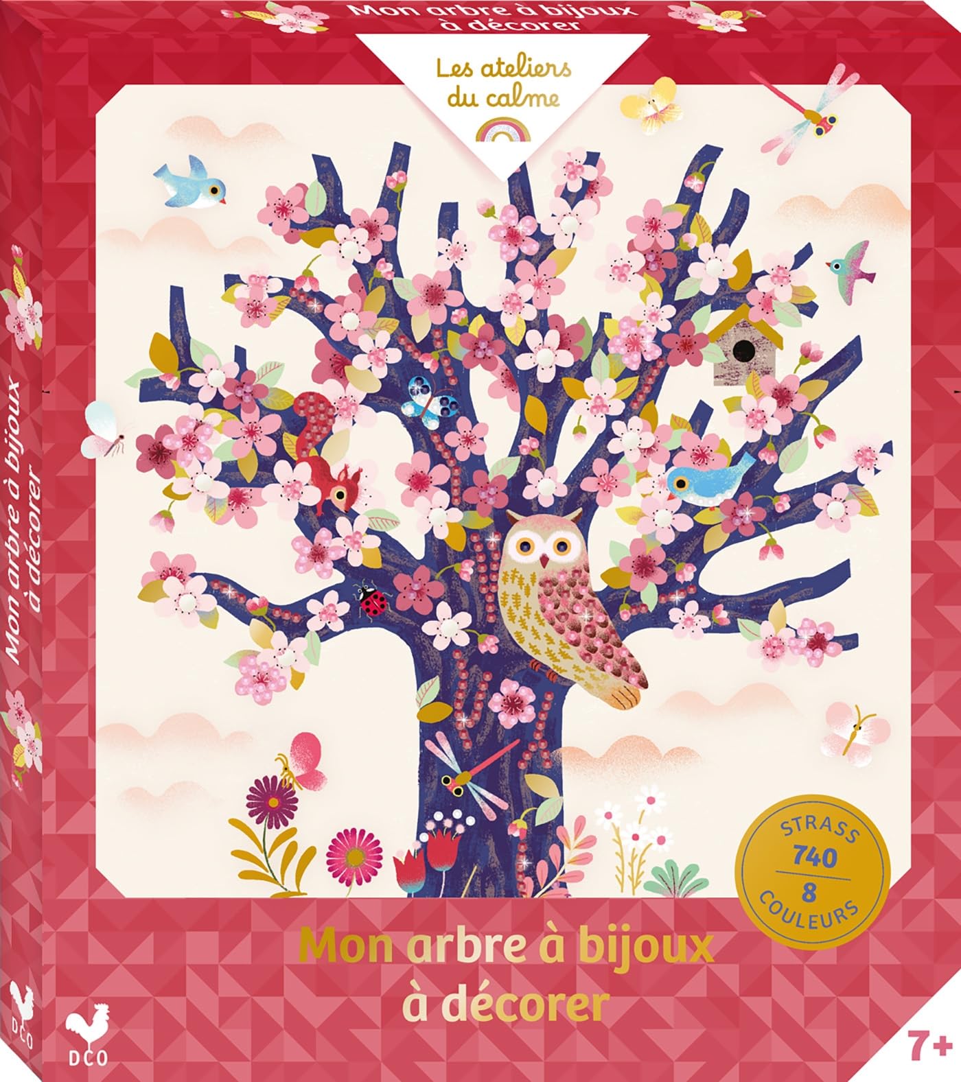 Mon arbre à bijoux à décorer - boîte avec accessoires 9782017347101