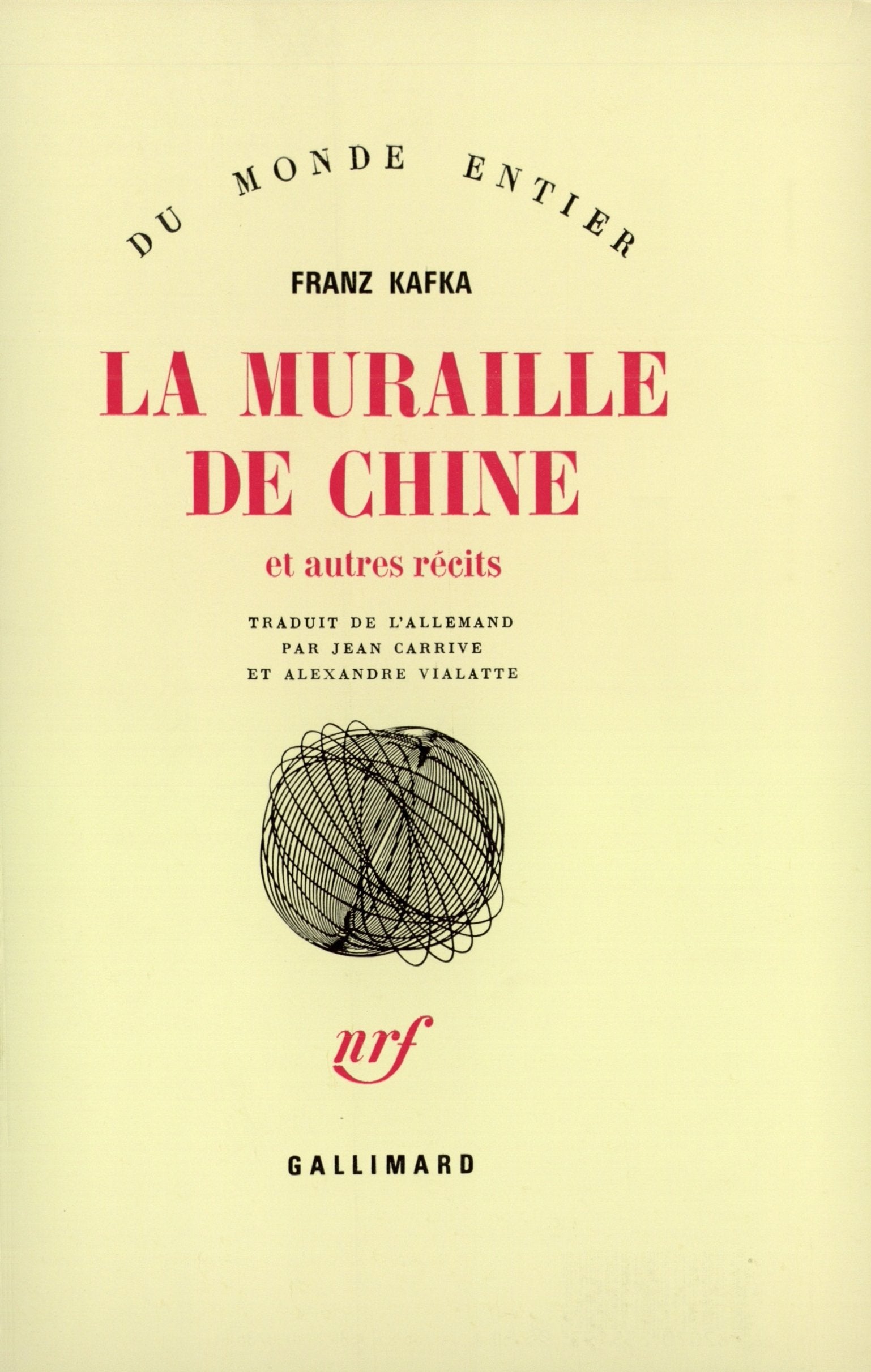 La Muraille de Chine et autres récits 9782070235193