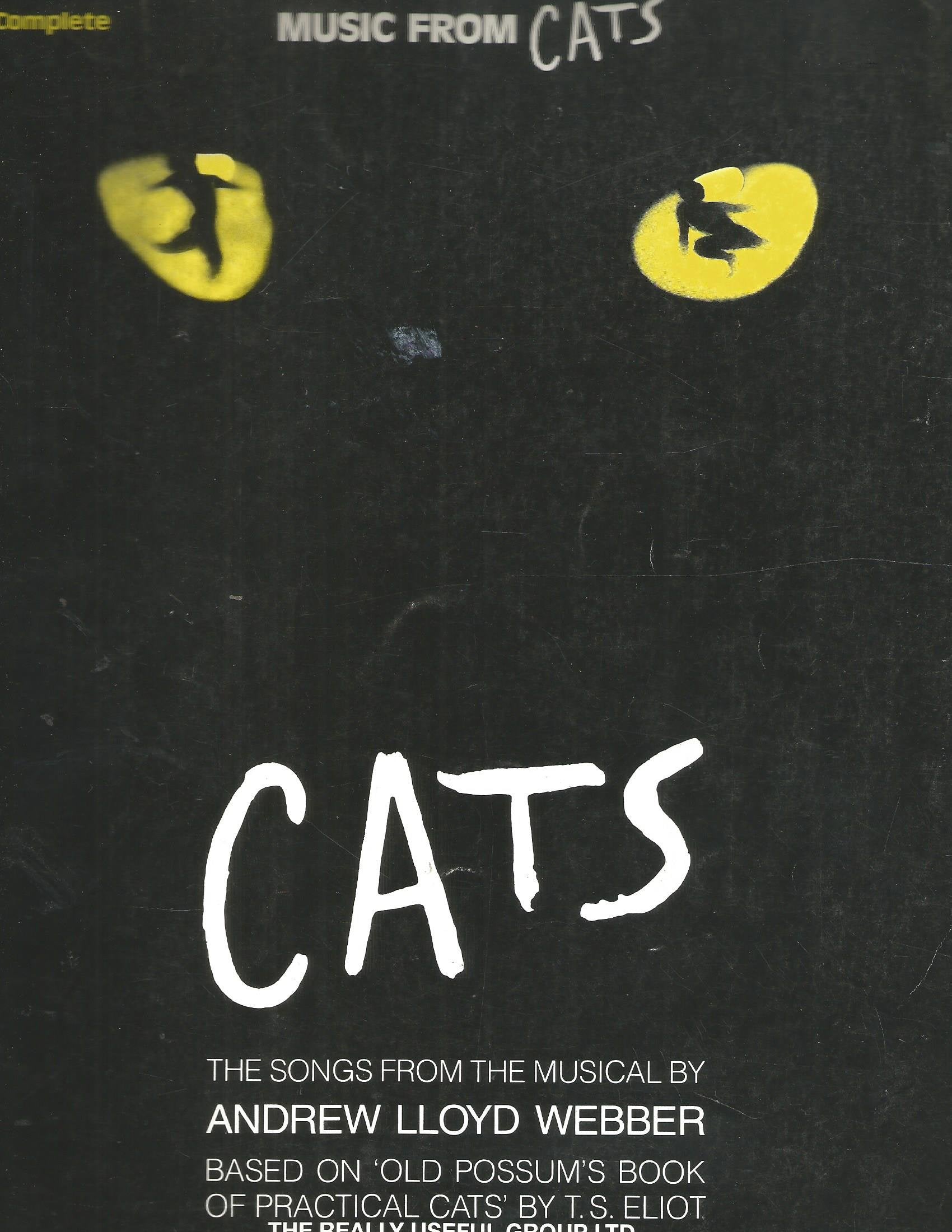 Cats: Vocal Arrangement With Piano Accompaniment 9780881882001