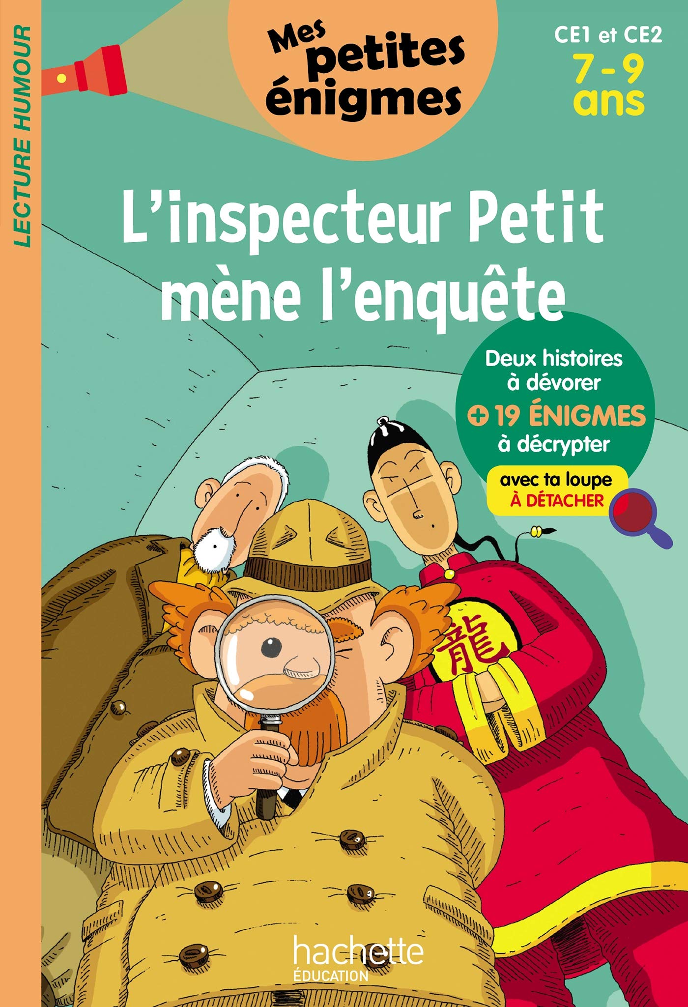 L'inspecteur Petit mène l'enquête - Mes petites énigmes CE1 et CE2 - Cahier de vacances 2022 9782017865414