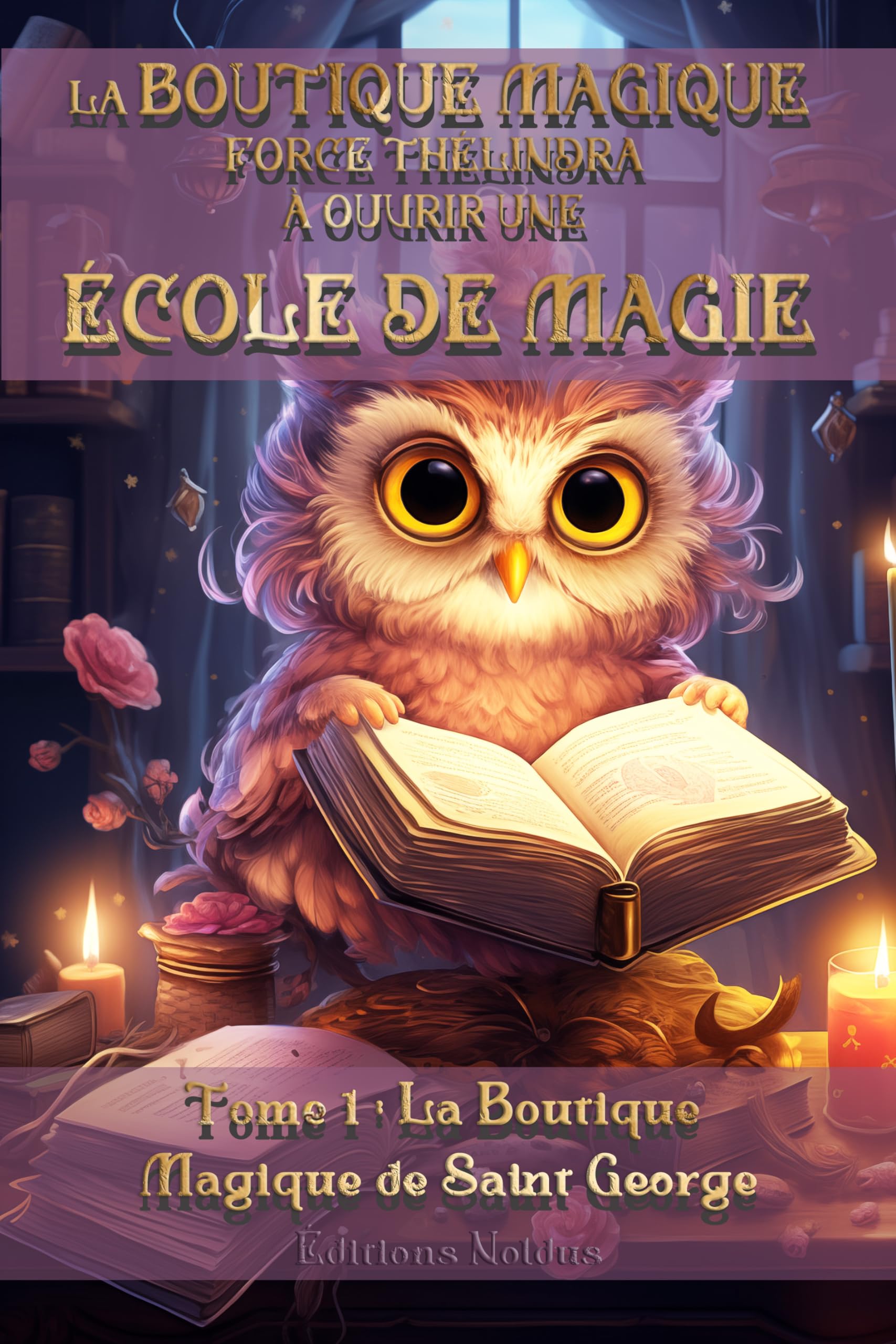 LA BOUTIQUE MAGIQUE FORCE THÉLINDRA À OUVRIR UNE ÉCOLE DE MAGIE - TOME 1 : La Boutique Magique de Saint George DYS 10-14ans: Une aventure fantastique ... formant et levant une armée de magiciens. 9782931270127