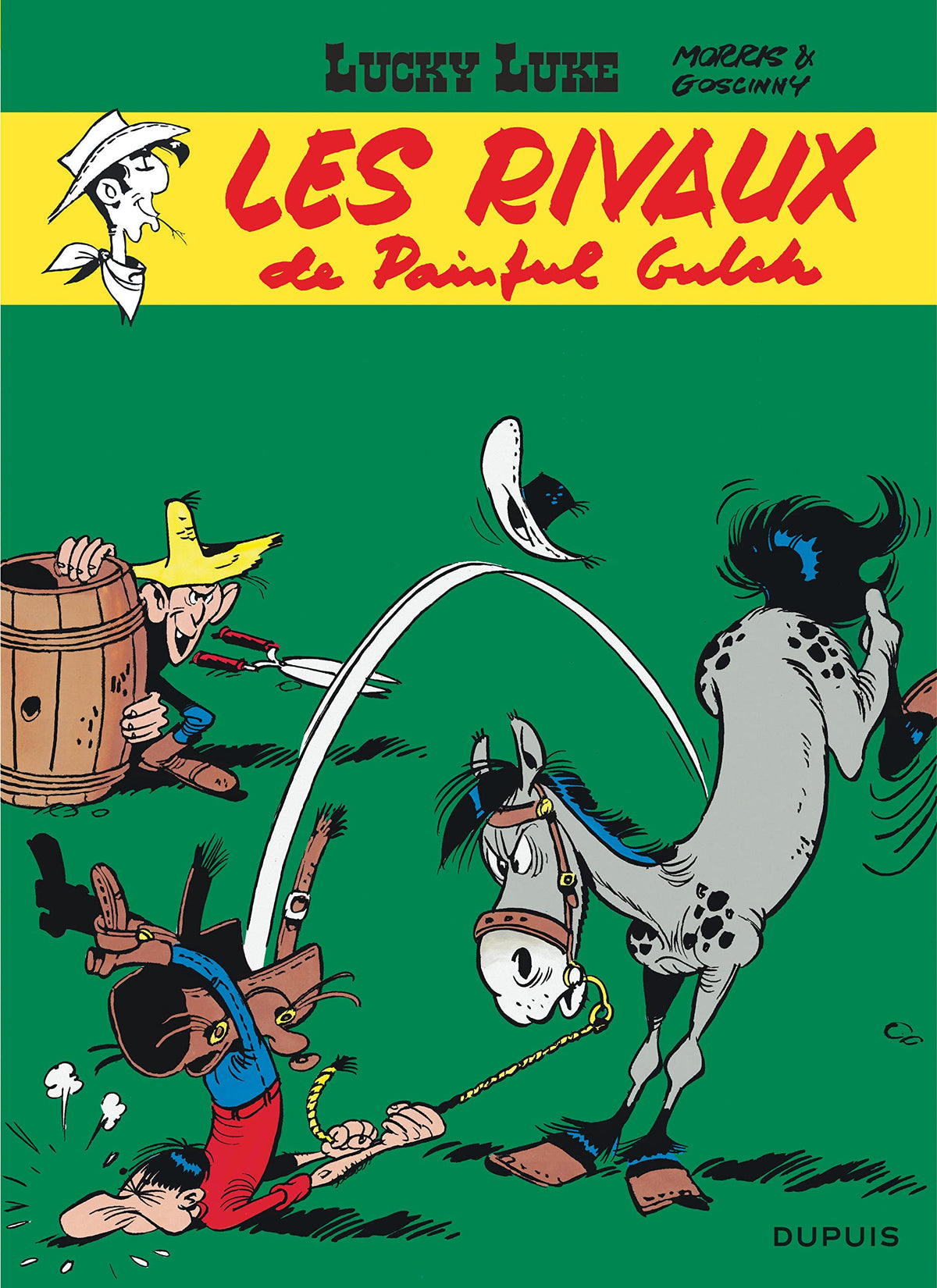 Lucky Luke, tome 19 : Les Rivaux de Painful Gulch 9782800114590