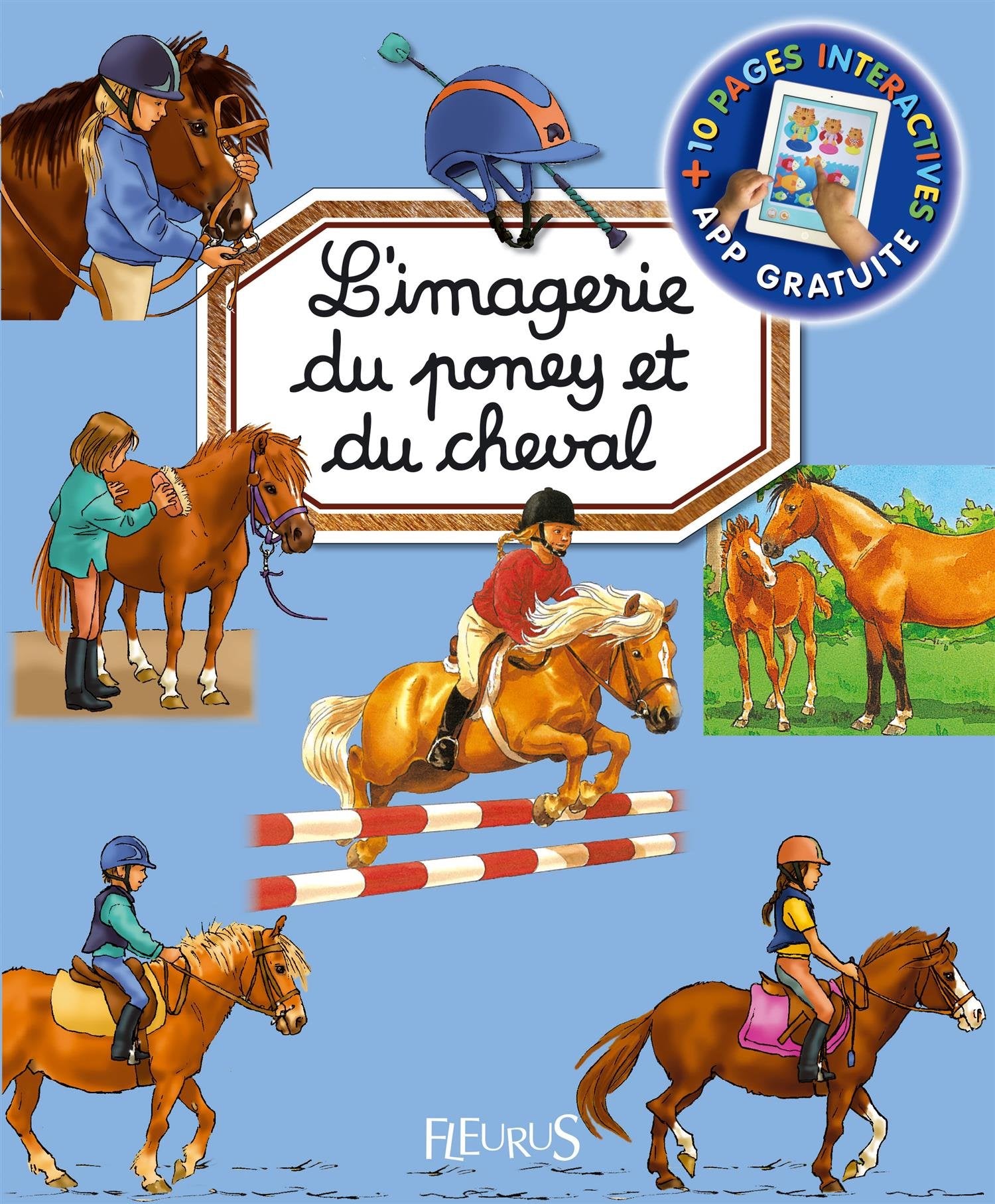 L'imagerie du poney et du cheval (interactive) 9782215145141