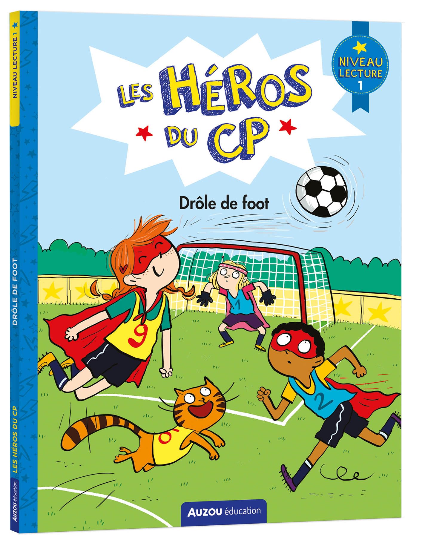 Les héros du cp - niveau 1 - drôle de foot 9791039538640