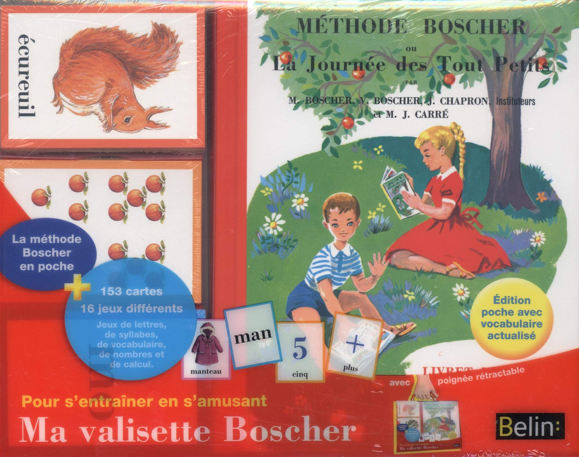 Boscher Valisette + 16 jeux de cartes 3297180006459