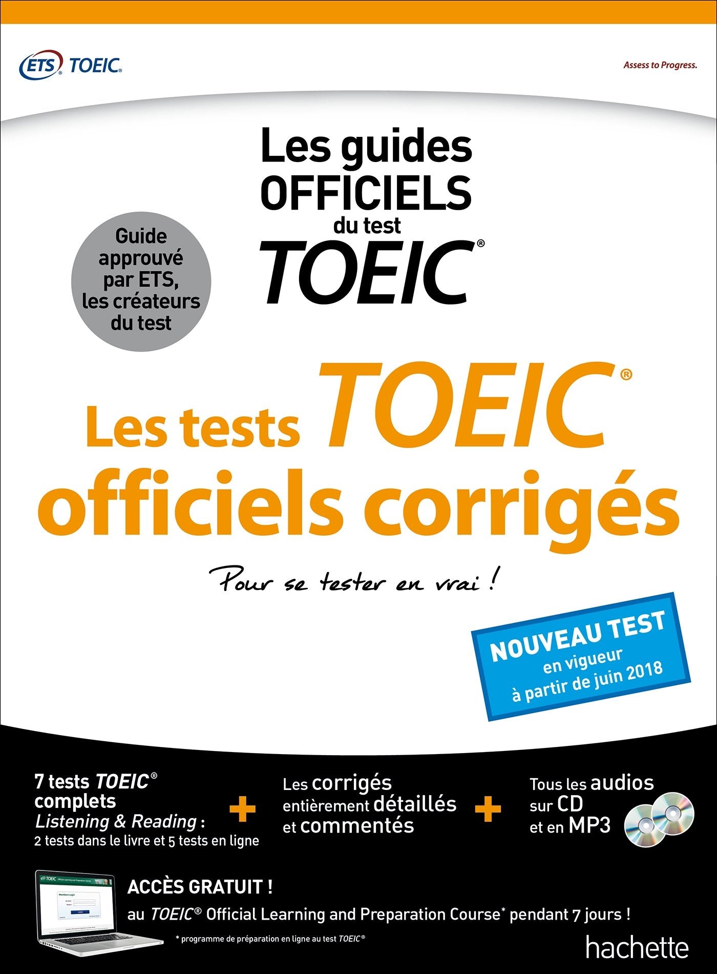 TOEIC ® : les tests officiels corrigés (conforme au nouveau test TOEIC®) 9782017013662