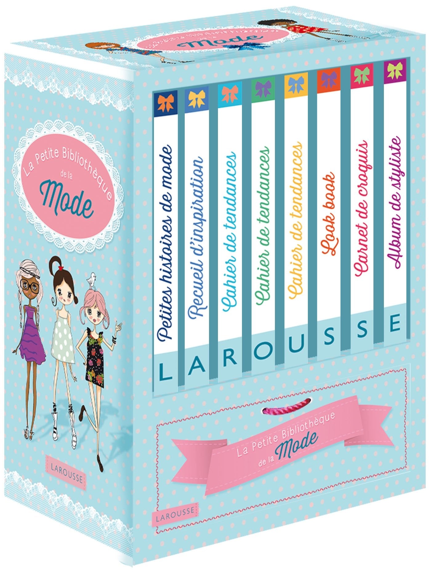La petite bibliothèque de la mode: Coffret en 8 volumes et un carnet 9782035892805