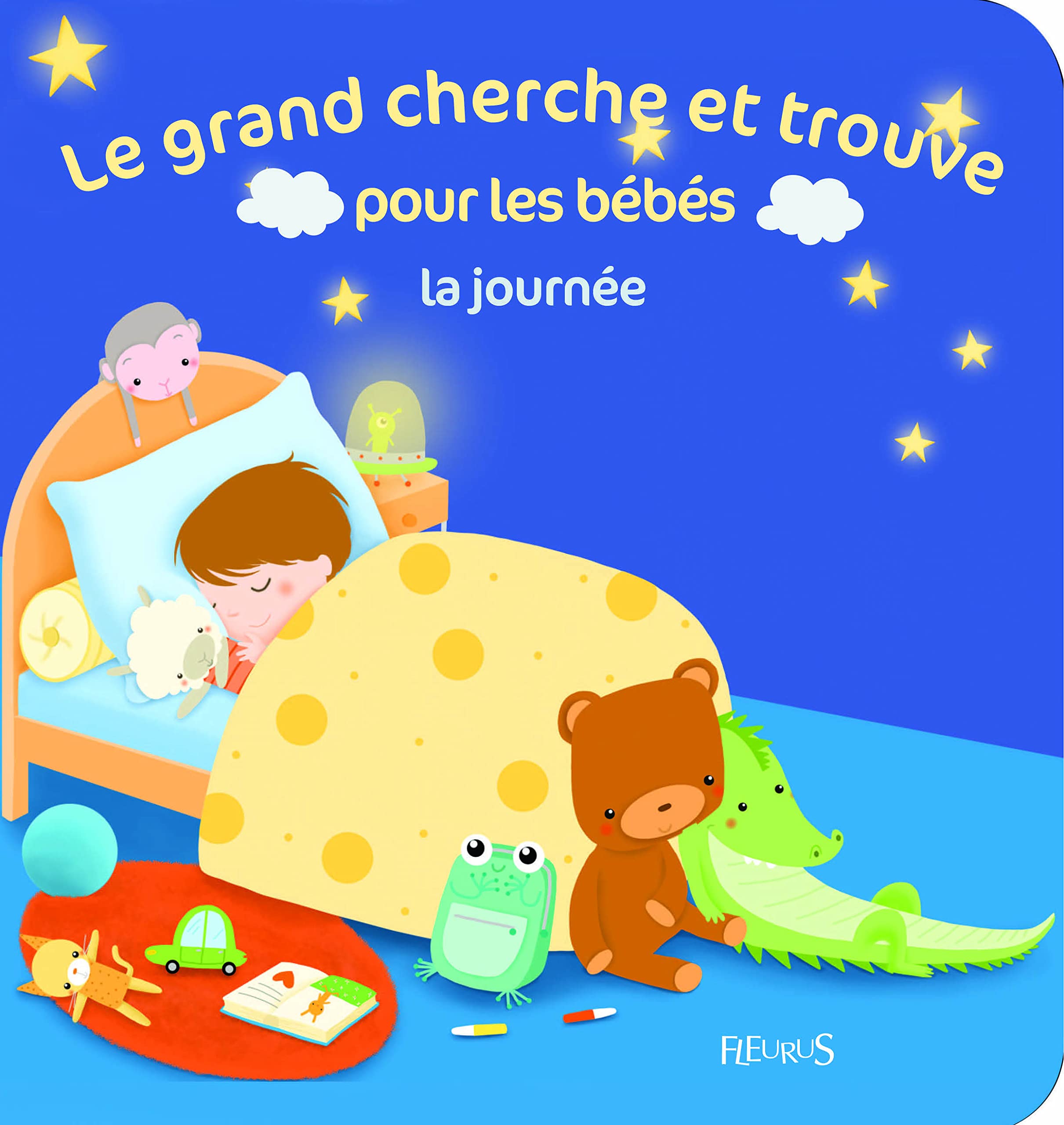 Le grand cherche et trouve pour les bébés. La journée 9782215127451