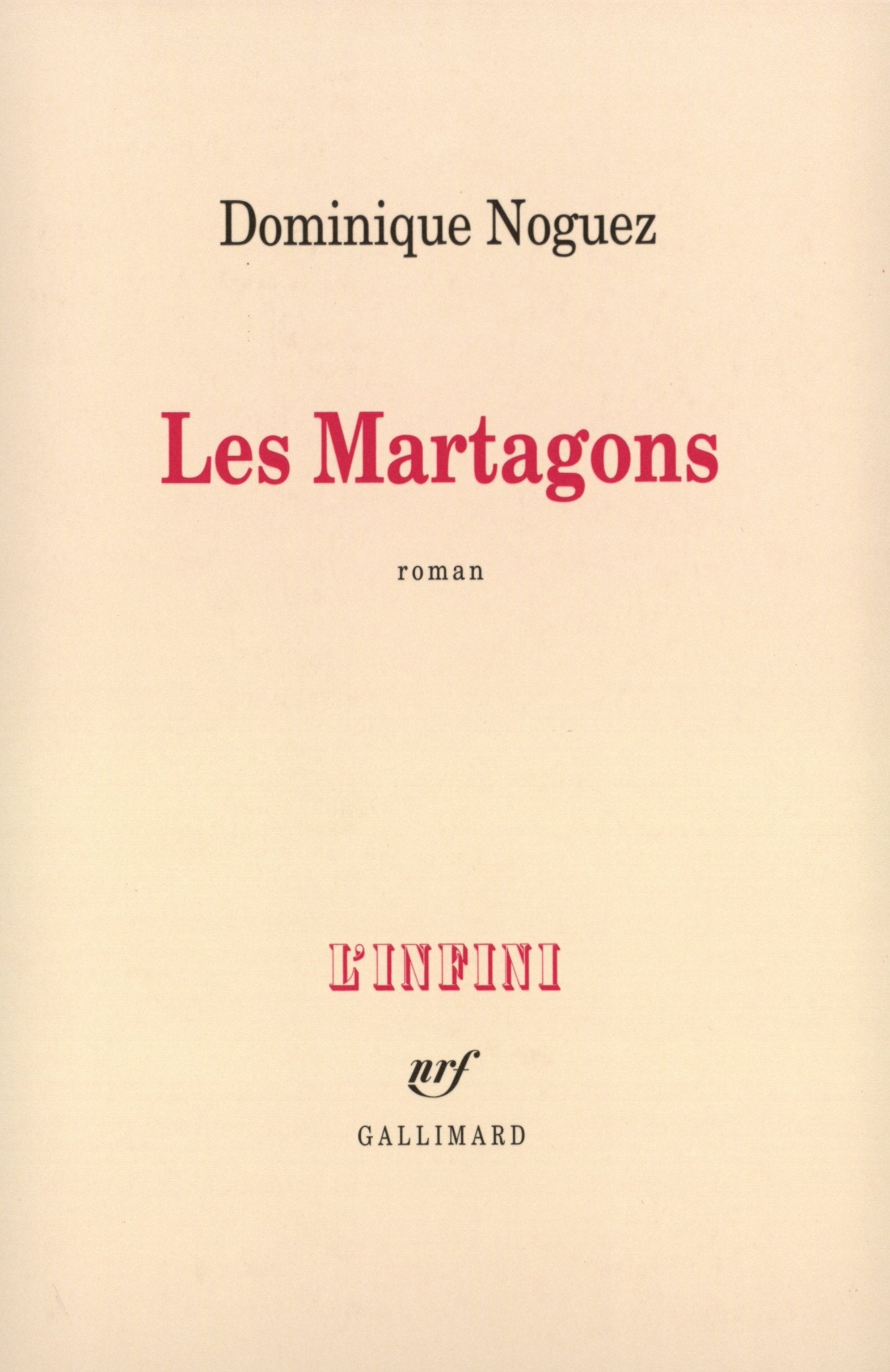 Les Martagons 9782070741687