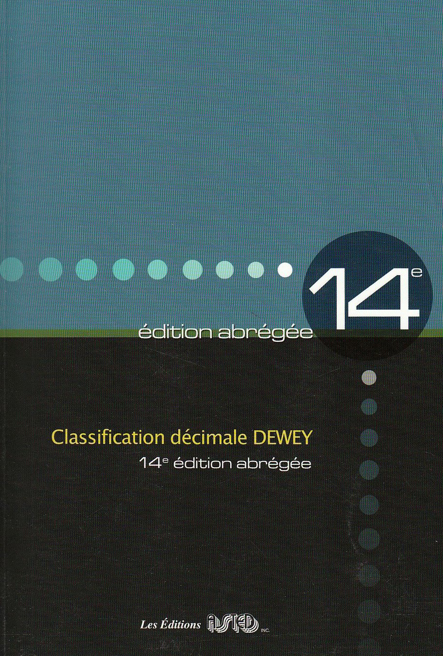 Classification décimale Dewey 9782921548786