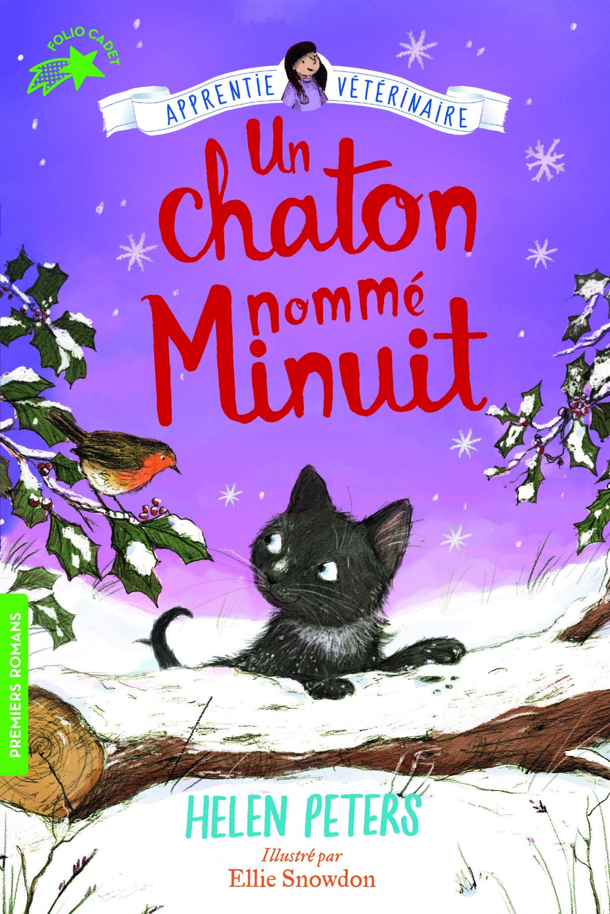 JASMINE, L'APPRENTIE VETERINAIRE - 3 UN CHATON NOMME MINUIT 9782075107181