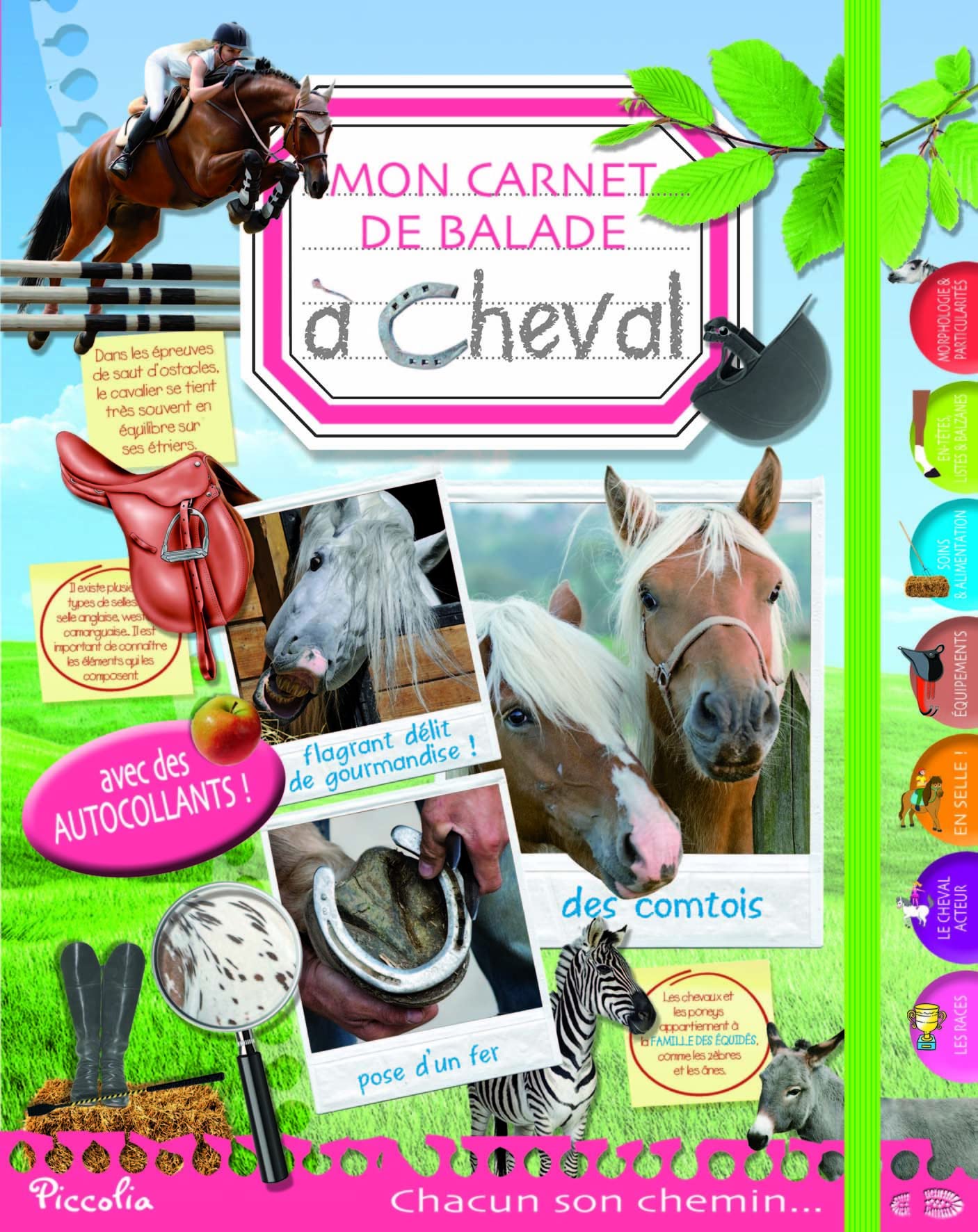 A cheval, mon carnet de balade 9782753069459