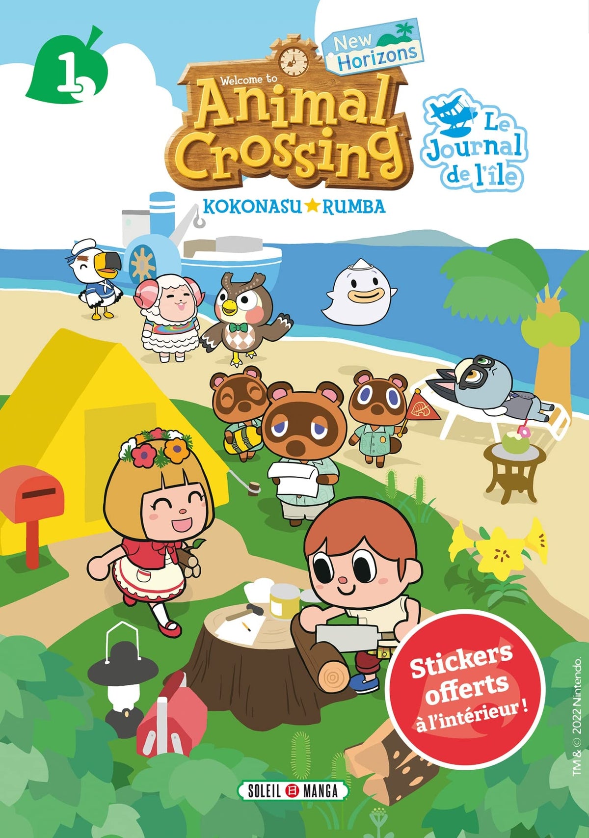 Animal Crossing : New Horizons - Le Journal de l'île T01 9782302097605