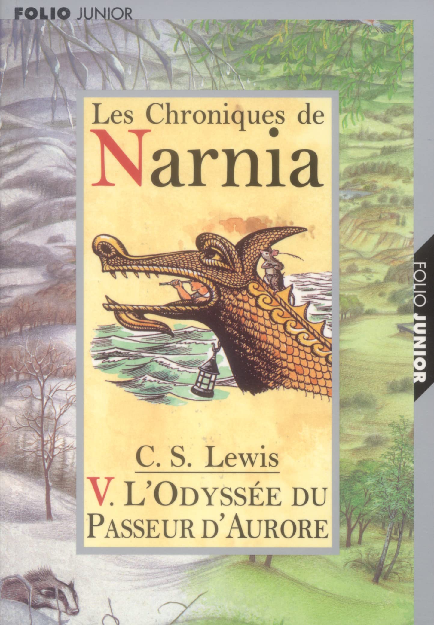 Les Chroniques de Narnia, tome 5 : L'Odyssée du passeur d'Aurore 9782070549412