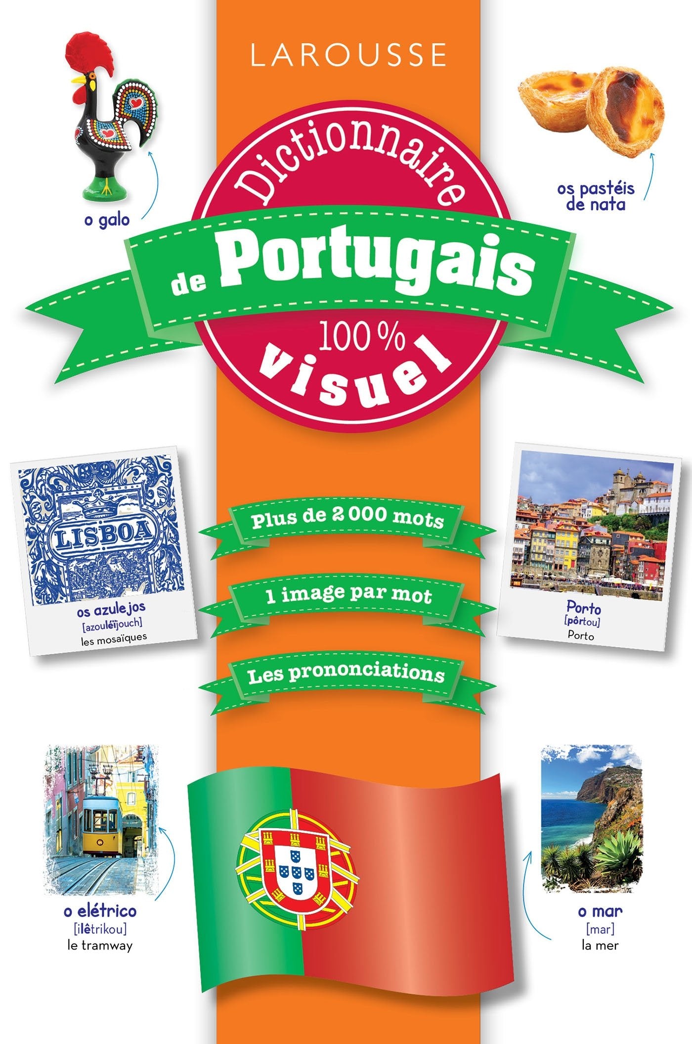 Dictionnaire de portugais 100 % visuel 9782035956569