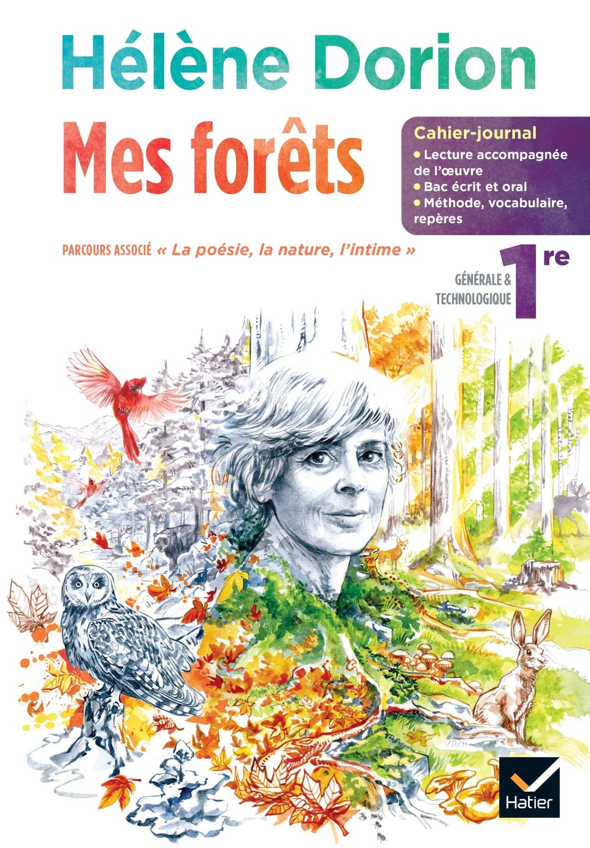 Cahier-journal Hélène Dorion Français 1re Ed. 2023 - Cahier élève 9782278106042