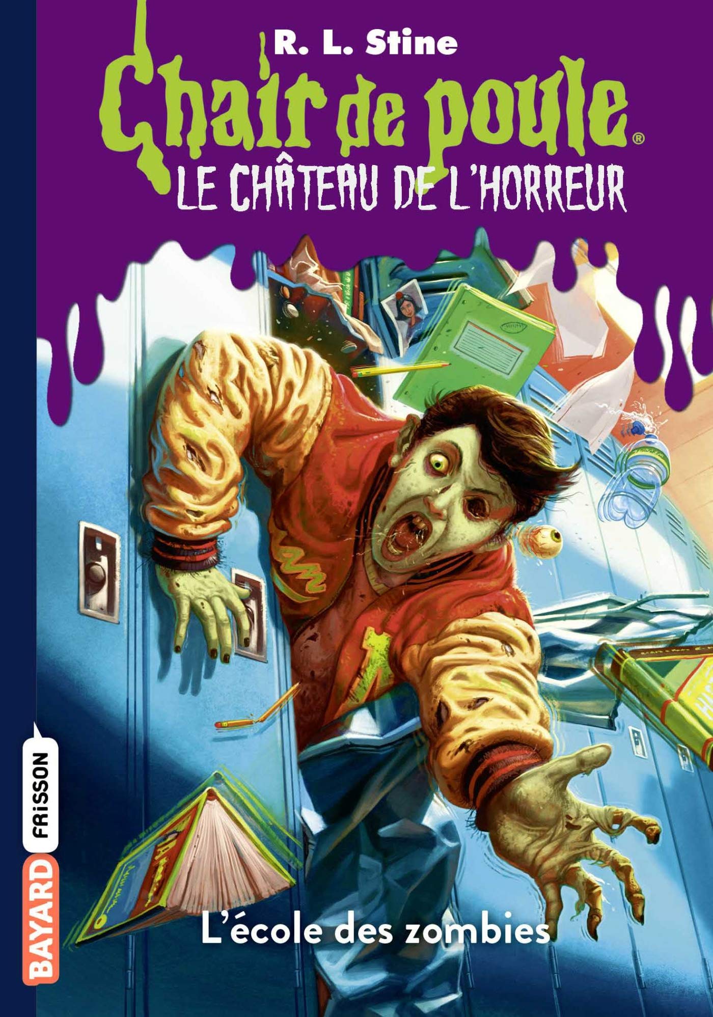 Le château de l'horreur, Tome 04: L'école des zombies 9782747058322