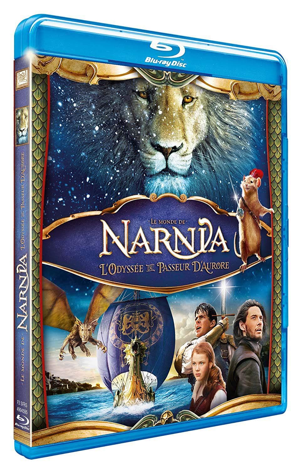 Le Monde de Narnia-Chapitre 3 : L'odyssée du Passeur d'Aurore [Blu-Ray] 3344428044671