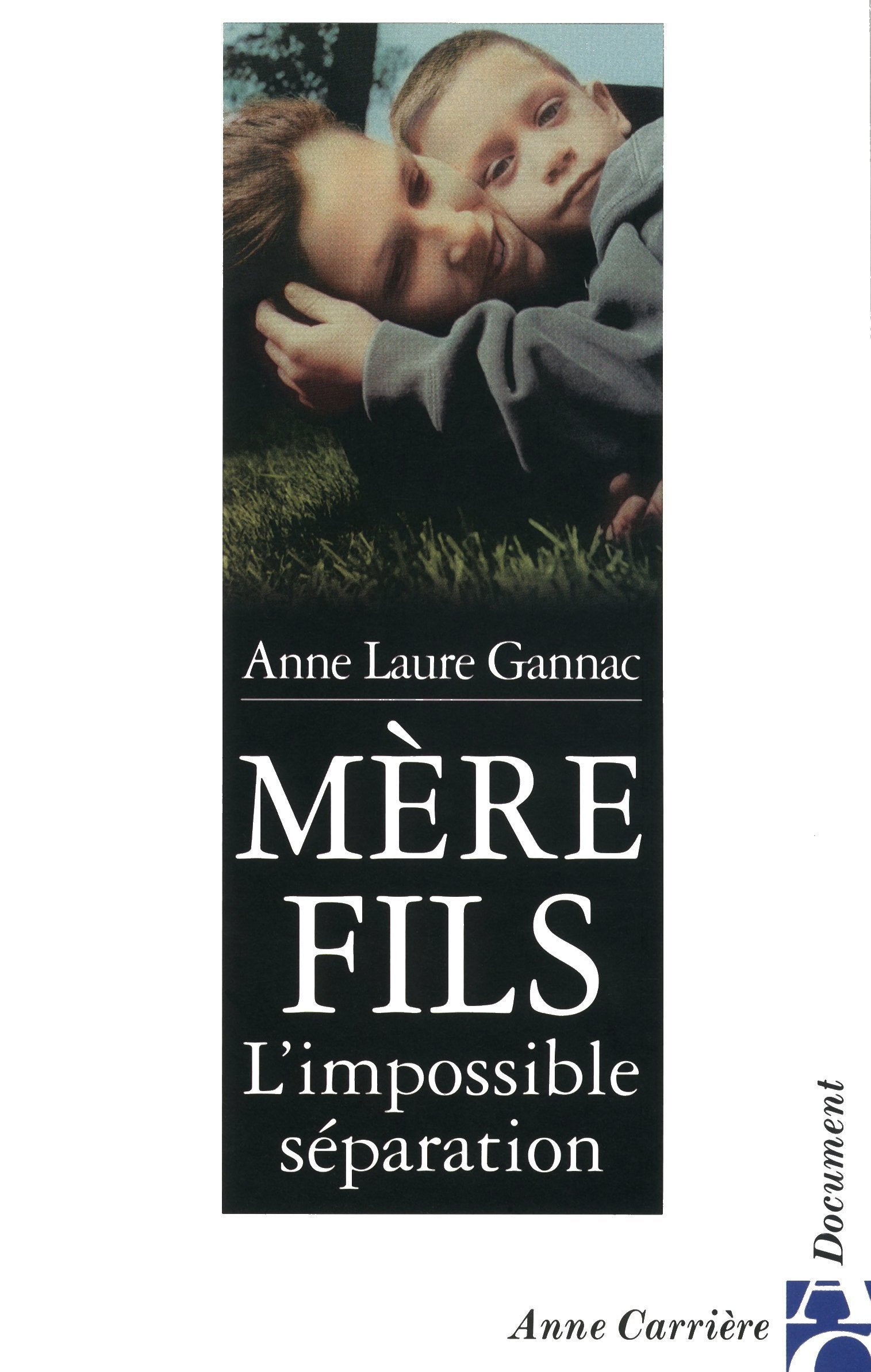 Mère-fils : L'Impossible Séparation 9782843372704
