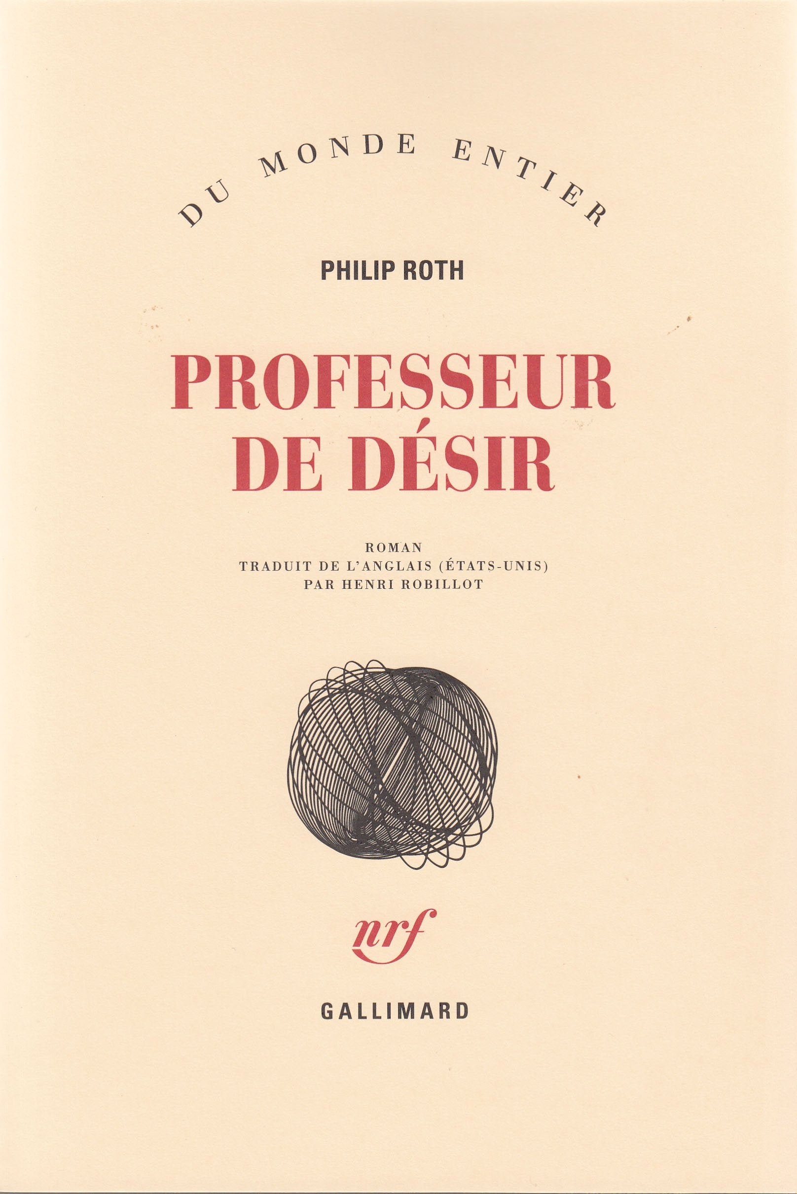 Professeur de désir 9782070287994