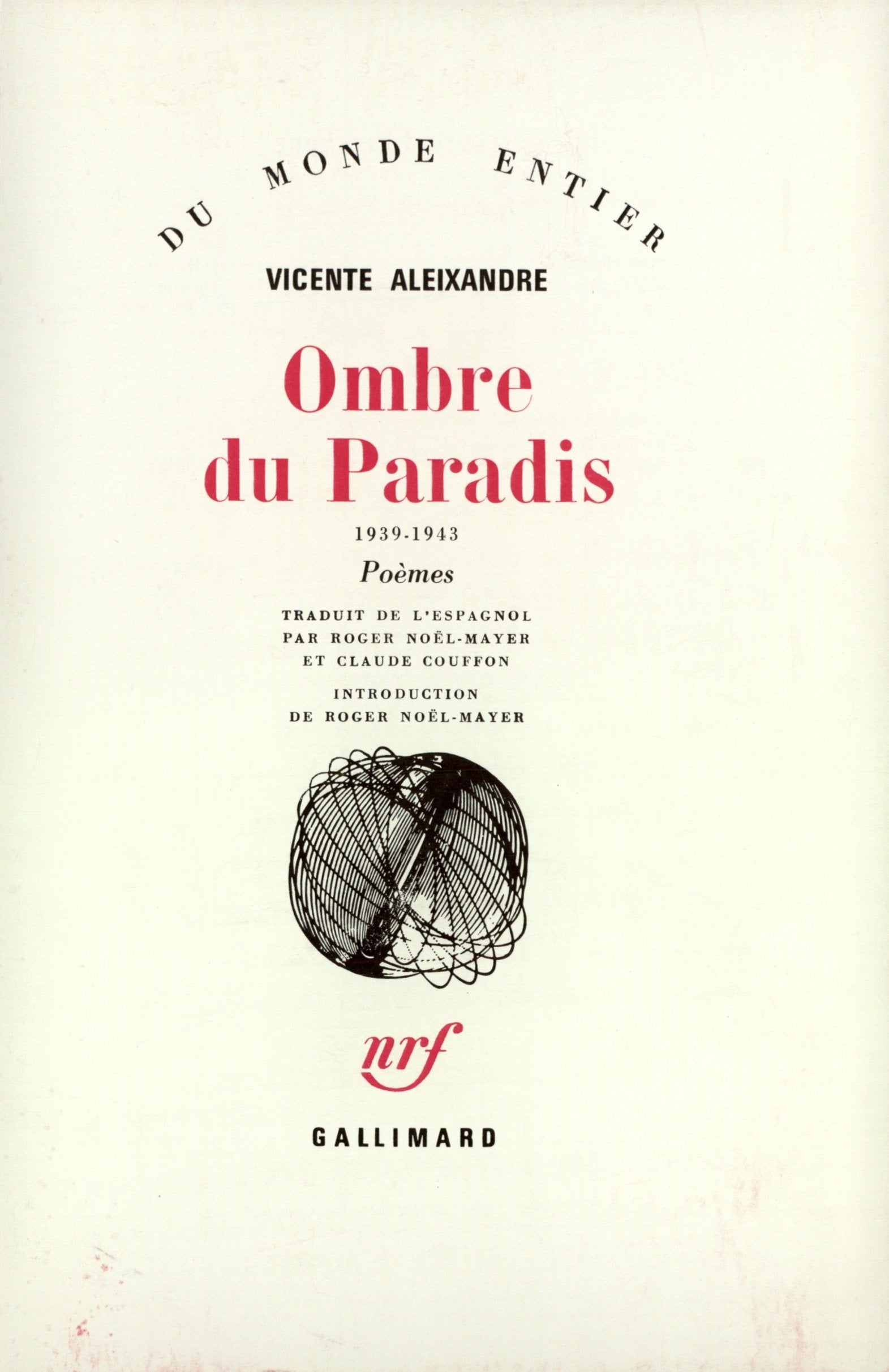 Ombre du paradis 9782070299805