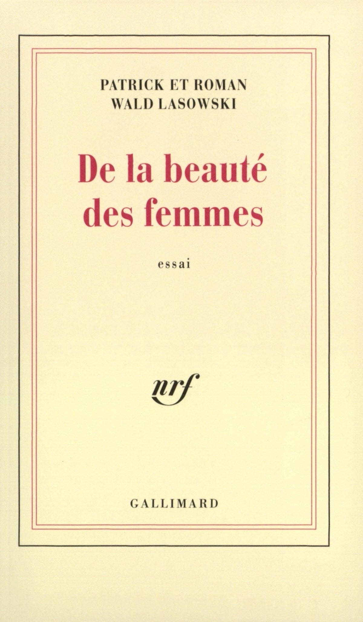 De la beauté des femmes 9782070738977