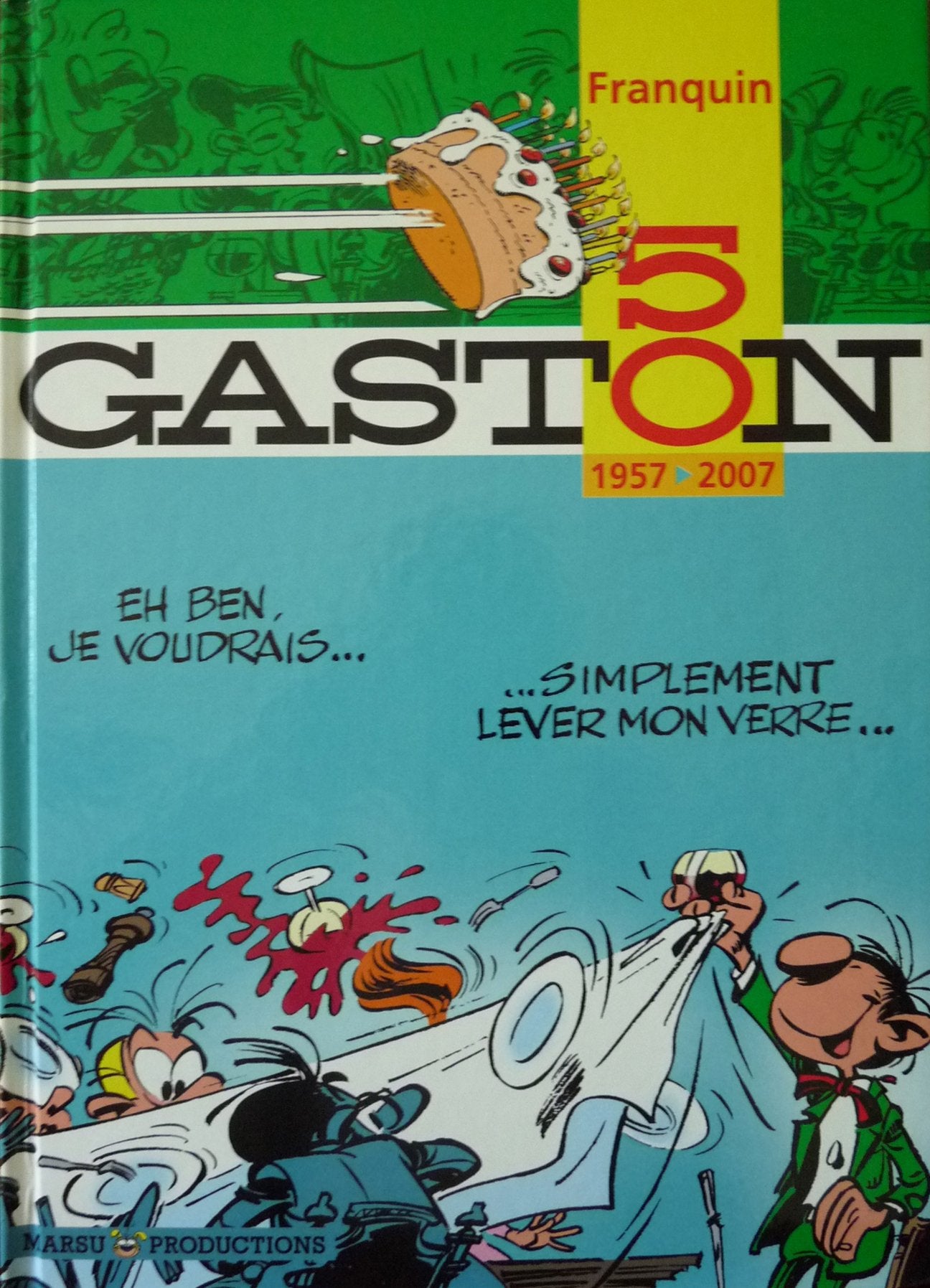 GASTON 50 ANS 9782354260002