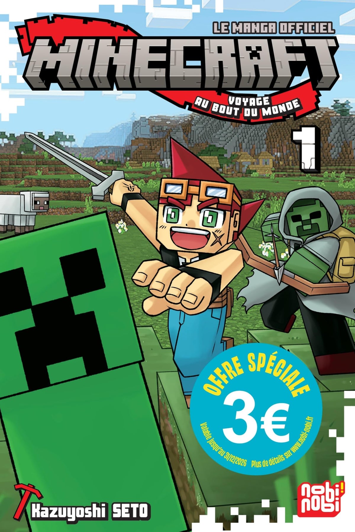 Minecraft T01 - édition 3 euros 9782384967940
