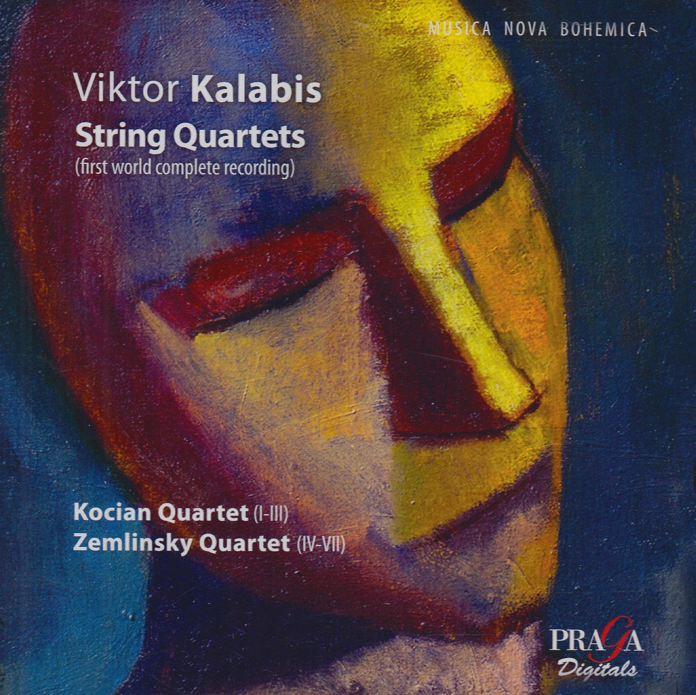 Viktor Kalabis : Intégrale des quatuors à cordes 0794881915927