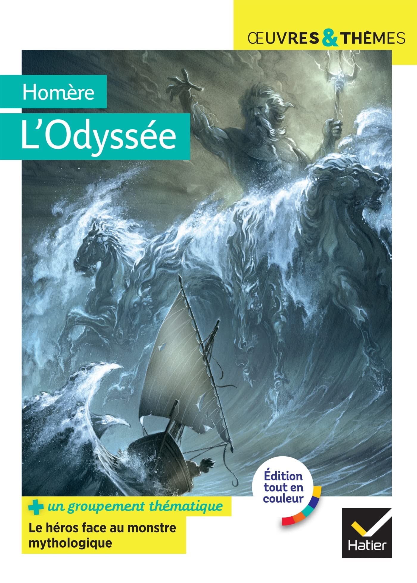 L'Odyssée: suivi d'un groupement thématique « Le héros face au monstre mythologique » 9782401084643