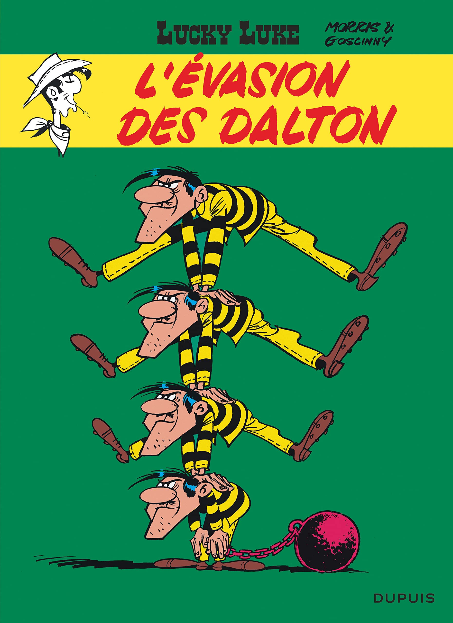 Lucky Luke, tome 15 : L'Evasion des Dalton 9782800114552