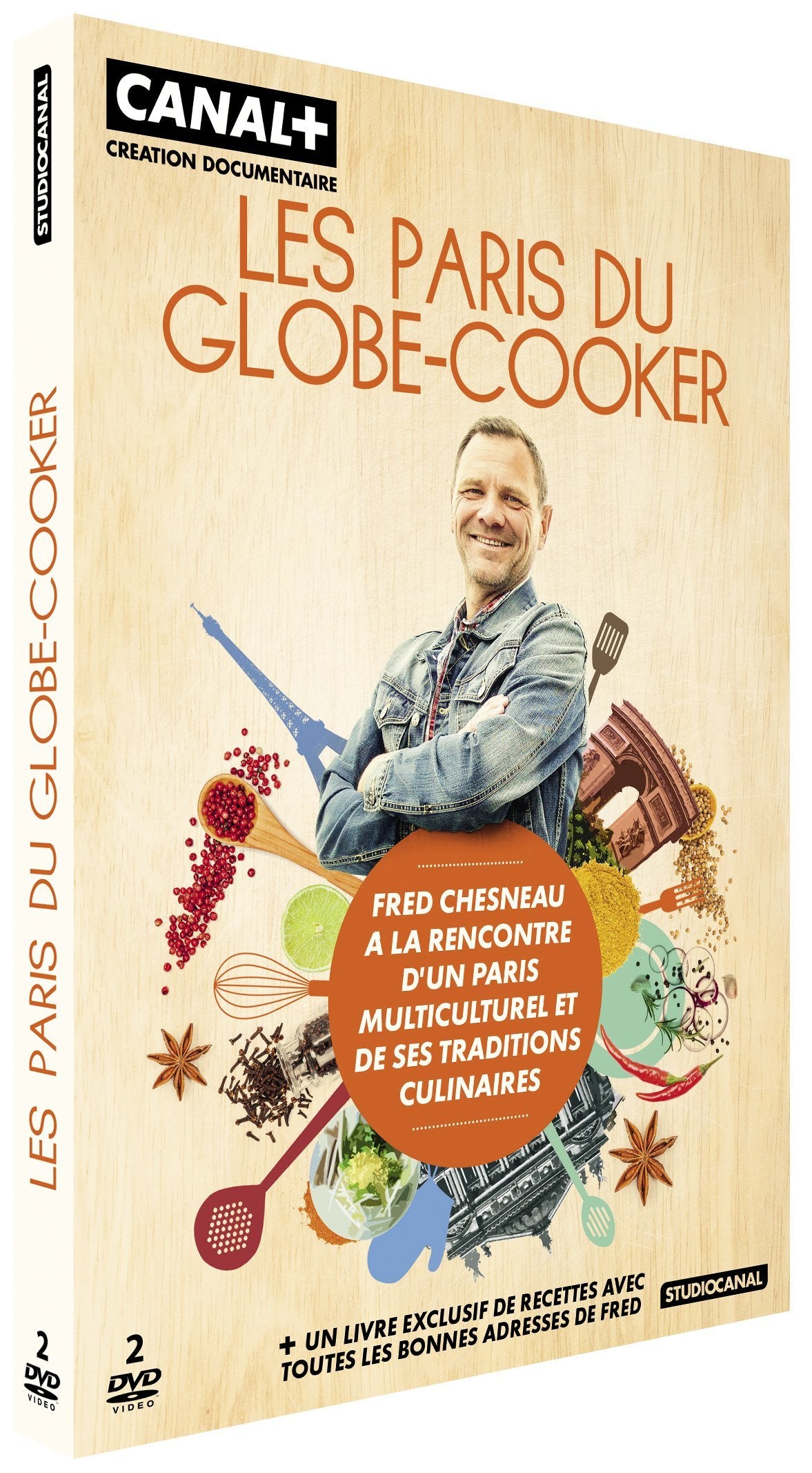 Les Paris du Globe-Cooker [DVD + Livre] [DVD + Livre] 5053083094645