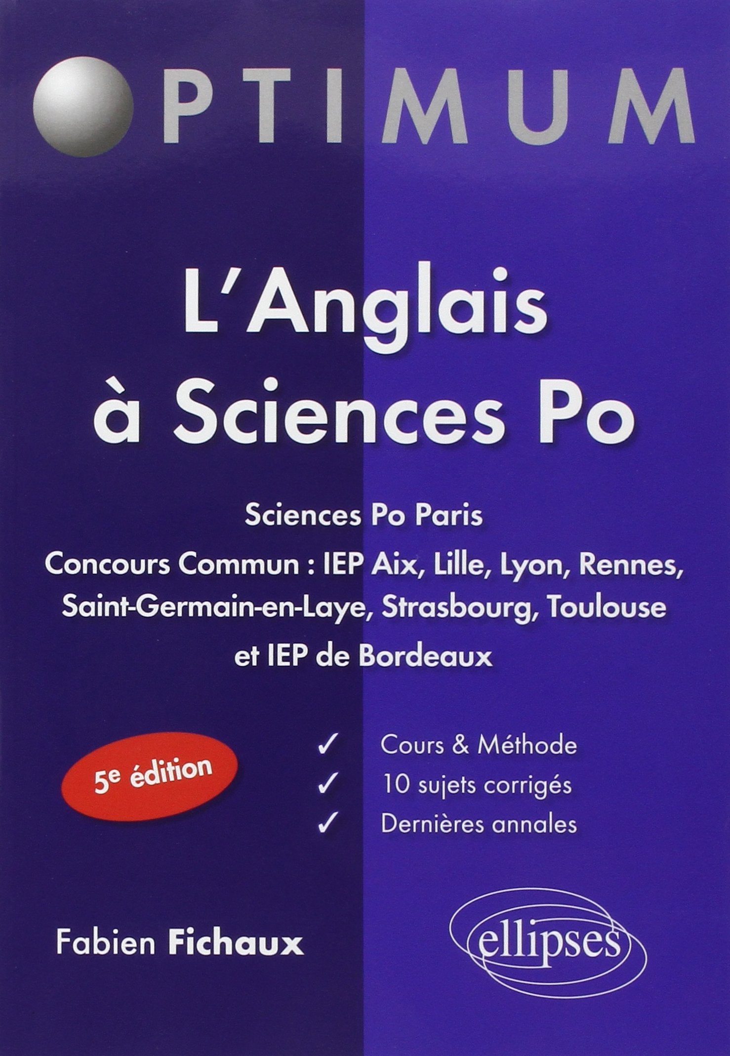 L'Anglais à Sciences Po 9782340001732