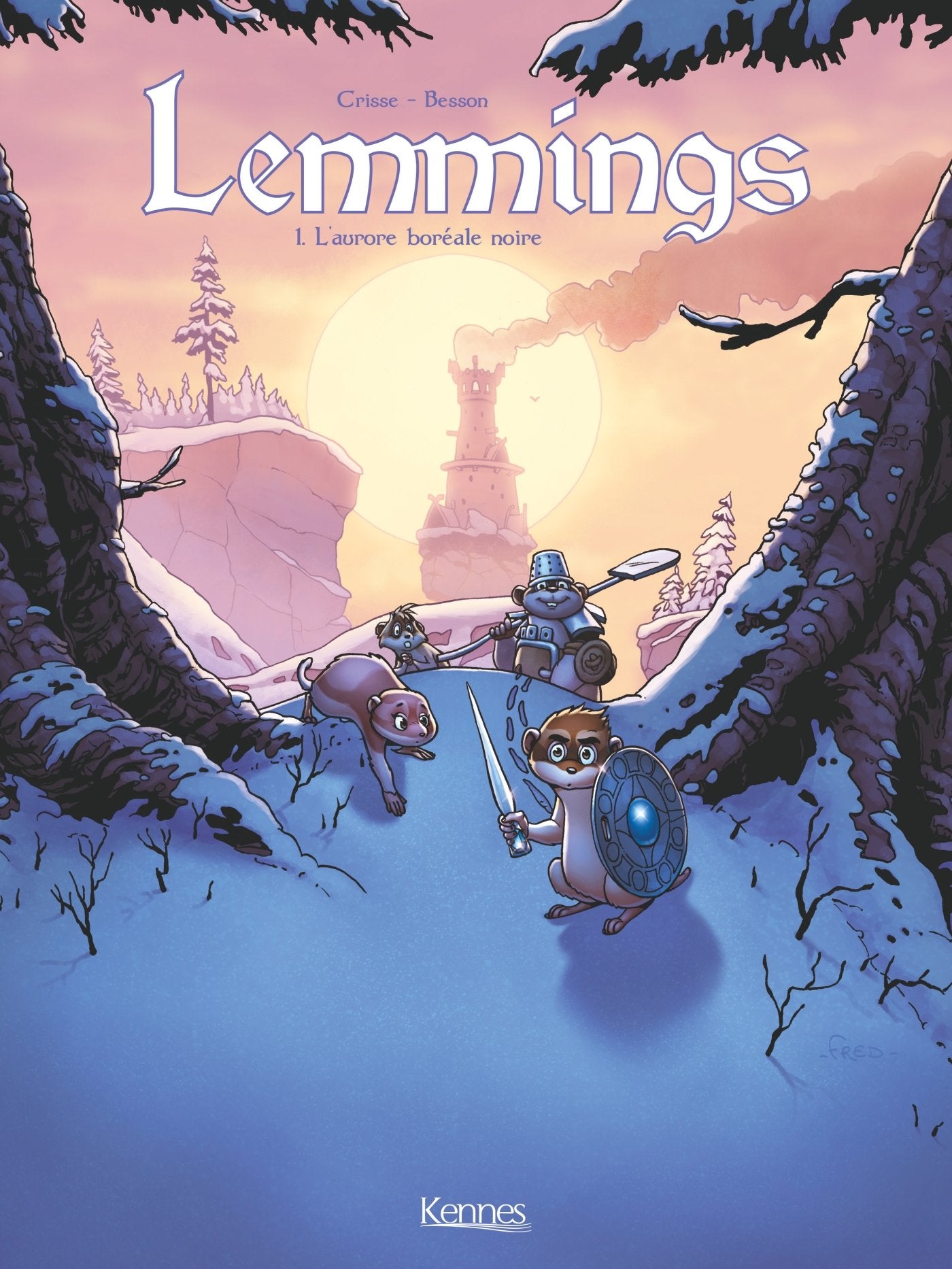 Lemmings T01: L'Aurore boréale noire 9782875804266