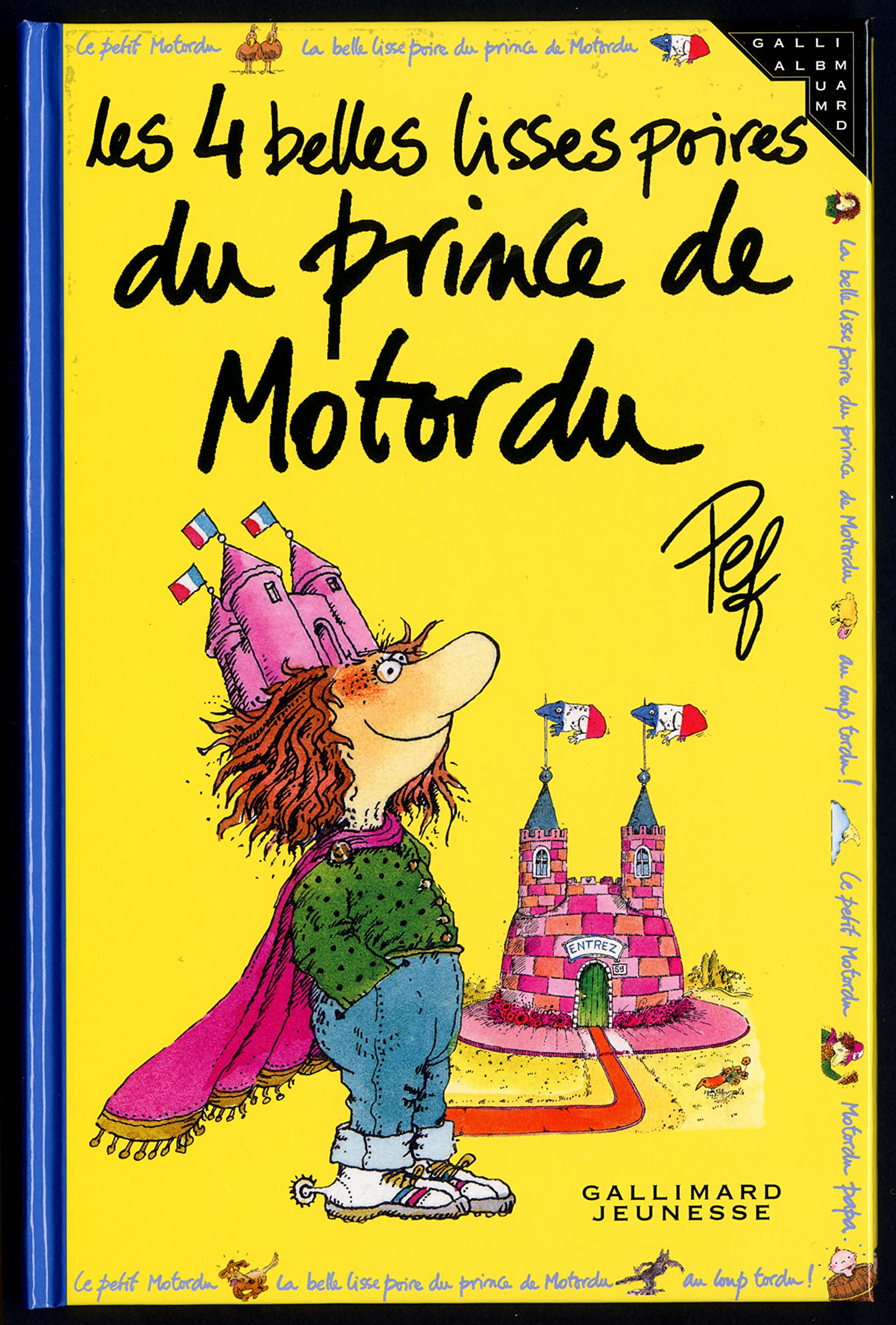 Les 4 Belles Lisses Poires du prince de Motordu 9782070544776