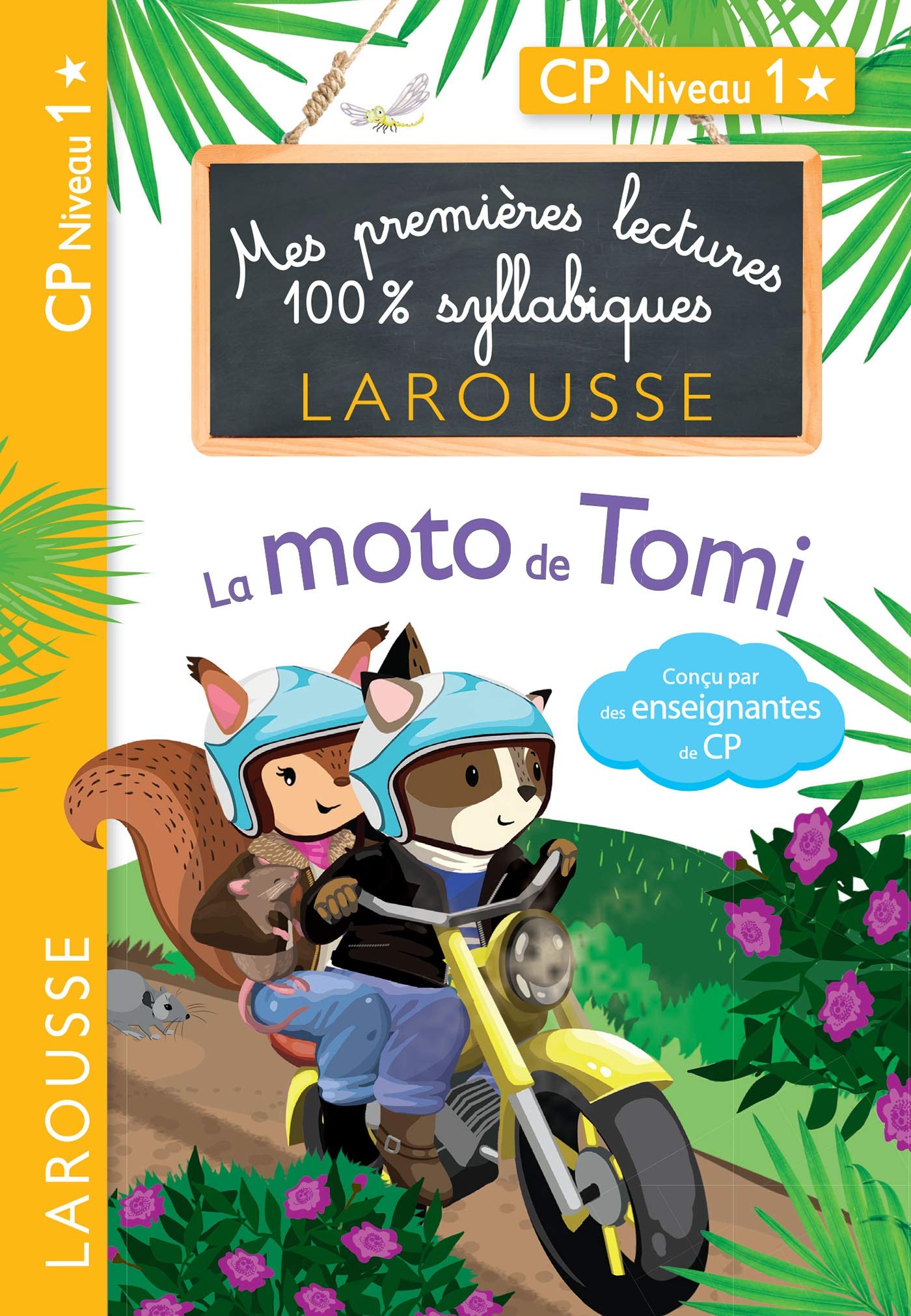 Premières Lectures 100 % syllabiques Larousse : La moto de Tomi 9782035992345