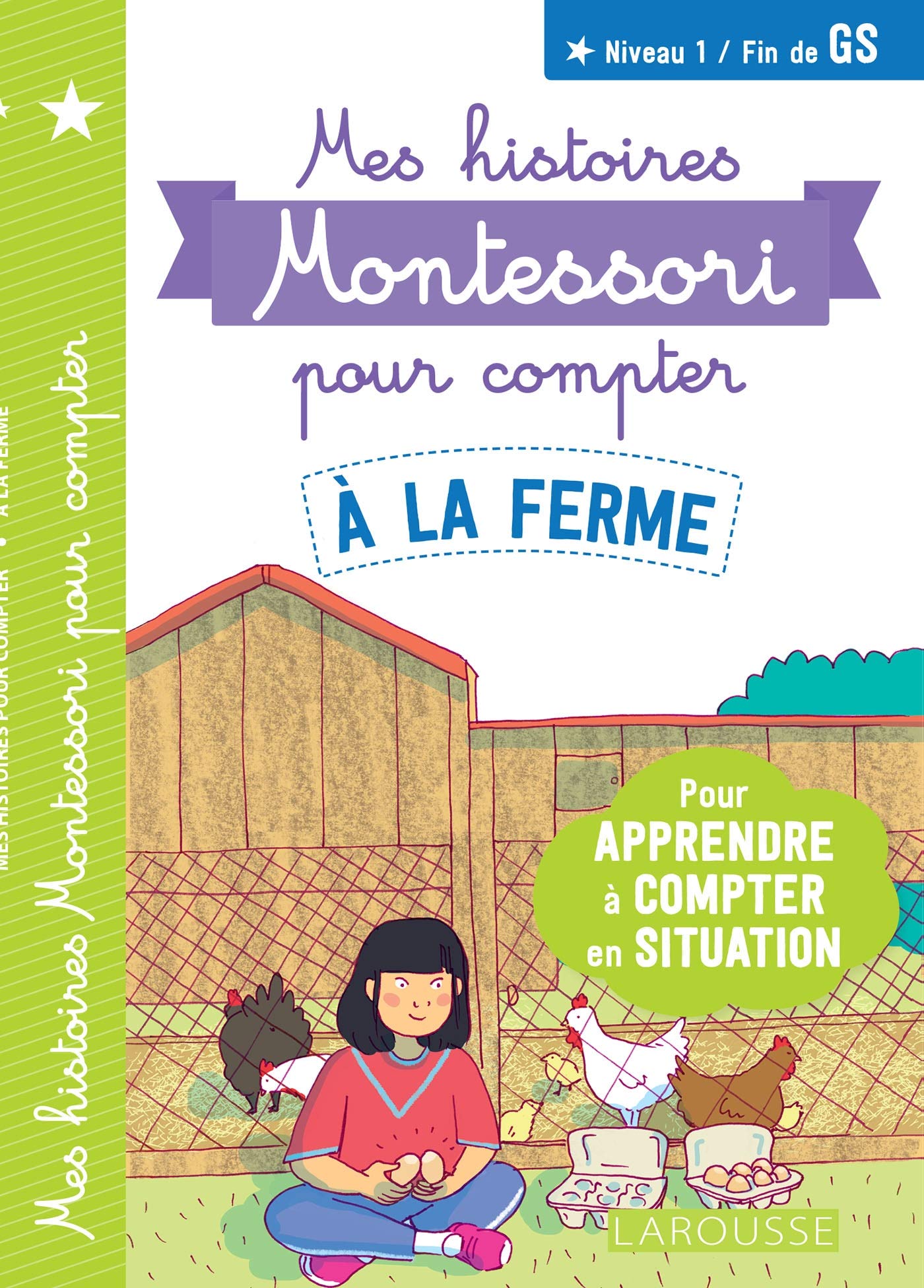 Mes histoires Montessori pour compter - A la ferme 9782035992222