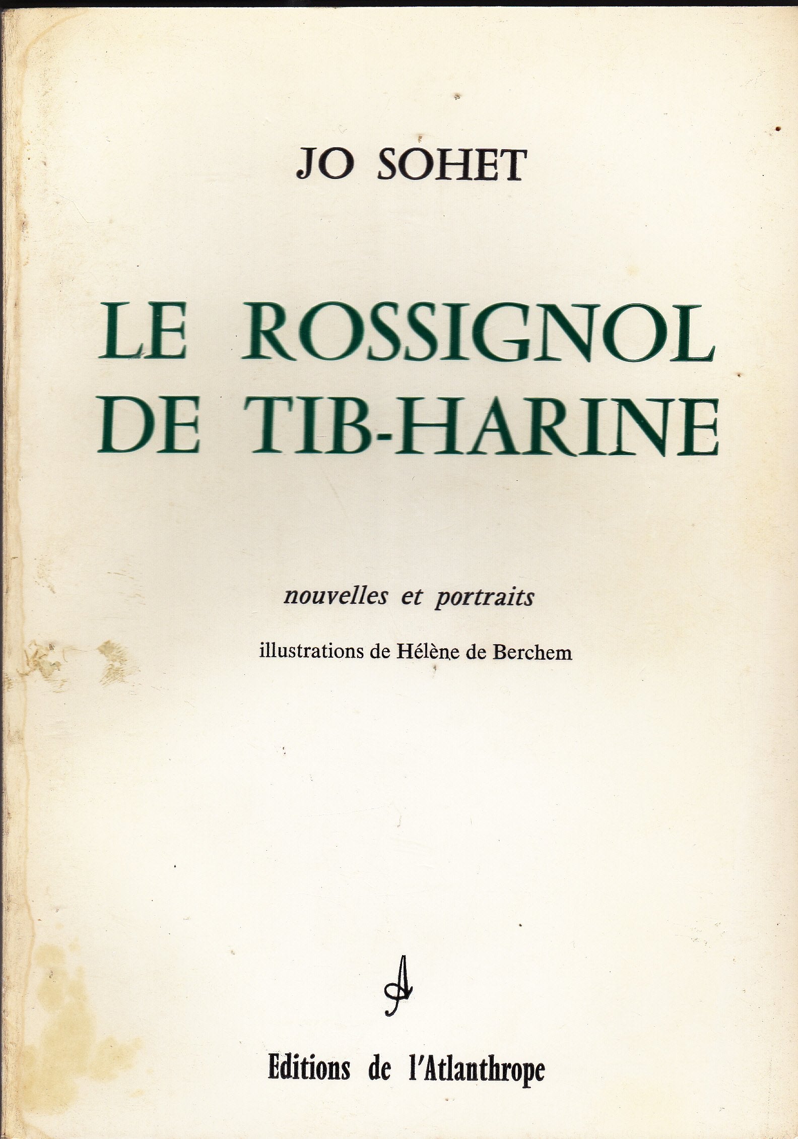 Le Rossignol de Tib-Harine 9782864420125