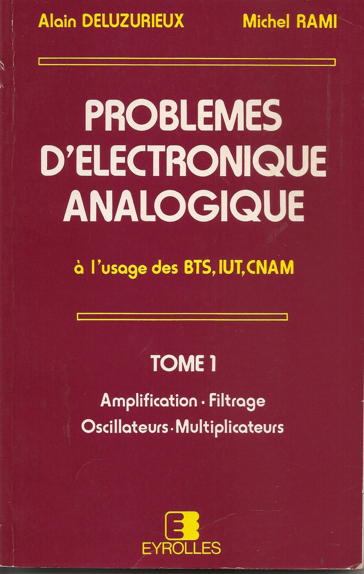 Prob D Electron Anal T1 9782212095432